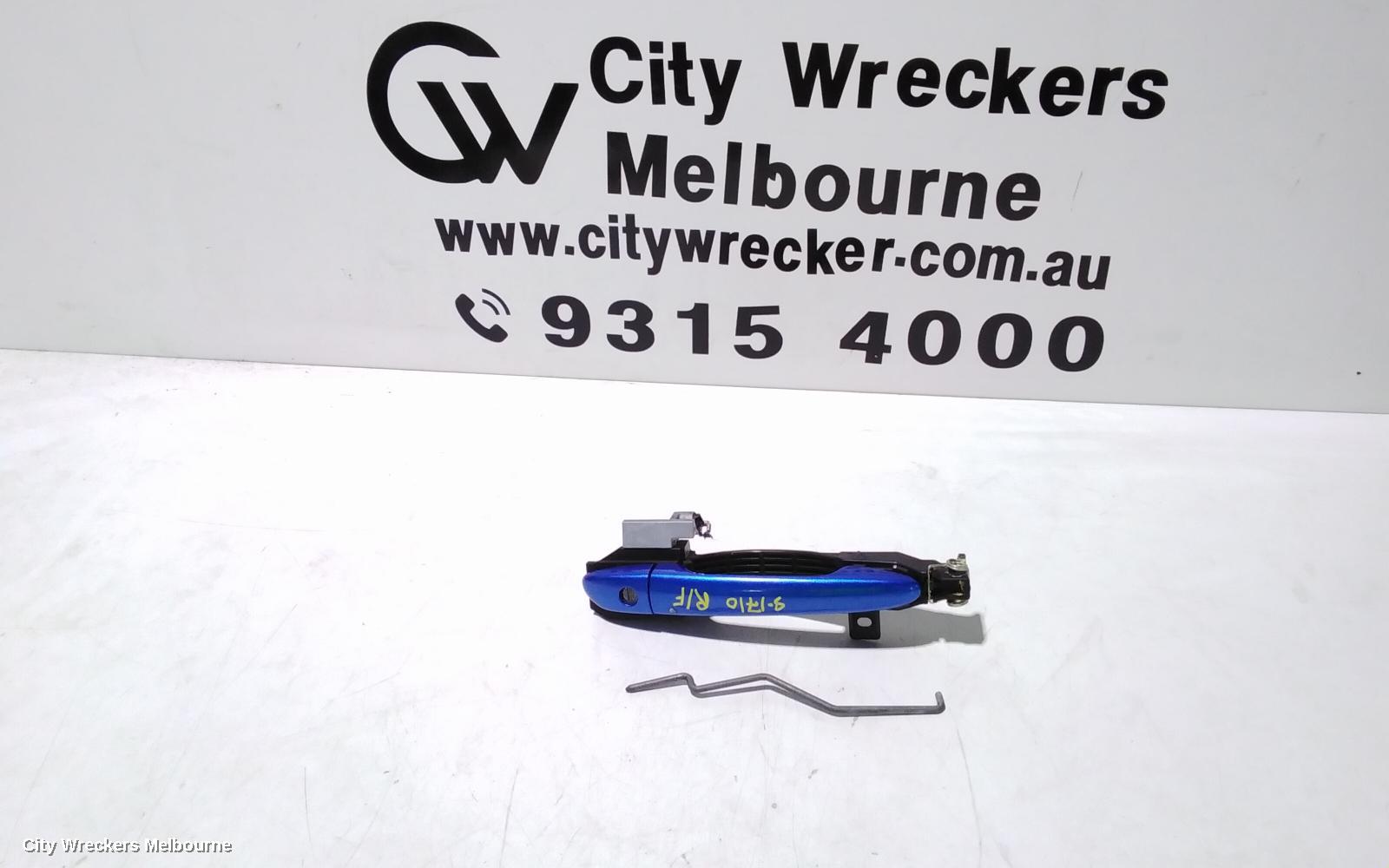 MAZDA 2 DOOR HANDLE, OUTER, LH REAR, DJ/DL, HATCH/SEDAN, COLOUR CODED, 09/2014 ONWARDS
