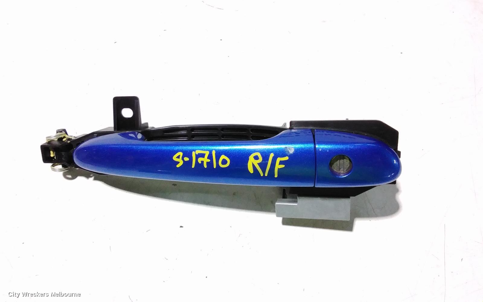 MAZDA 2 DOOR HANDLE, OUTER, LH REAR, DJ/DL, HATCH/SEDAN, COLOUR CODED, 09/2014 ONWARDS