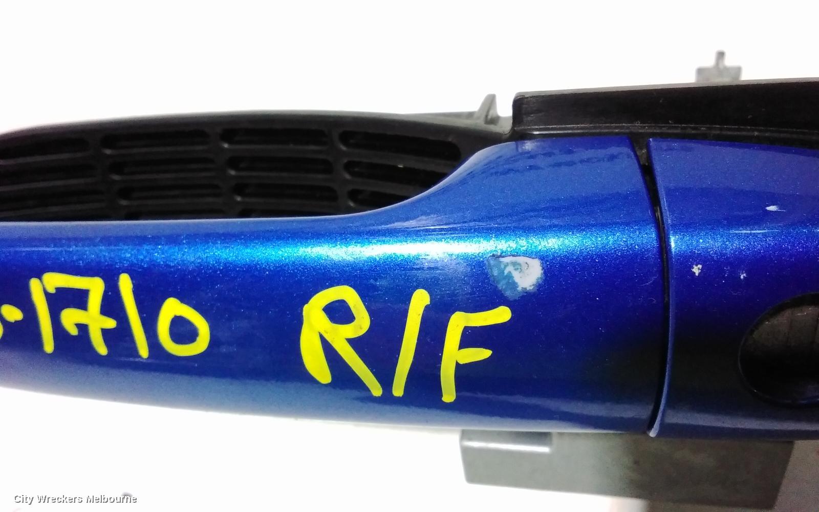 MAZDA 2 DOOR HANDLE, OUTER, LH REAR, DJ/DL, HATCH/SEDAN, COLOUR CODED, 09/2014 ONWARDS