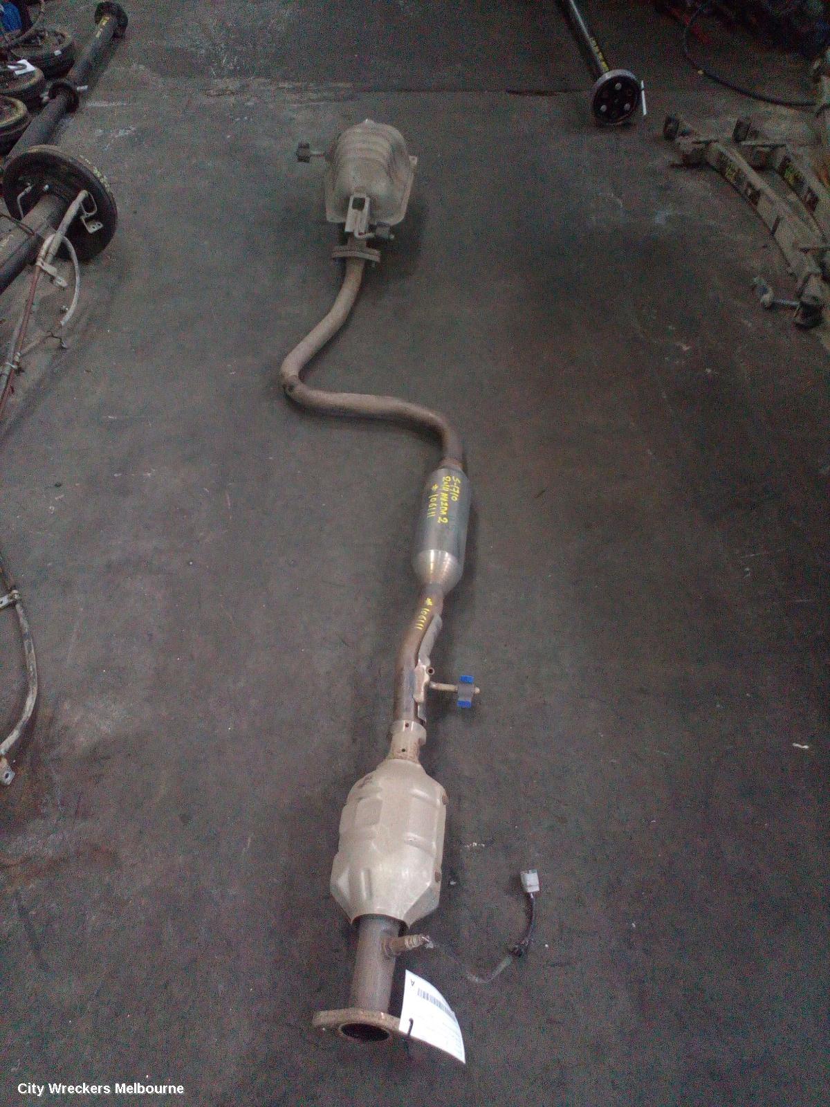 MAZDA 2 CATALYTIC CONVERTER, UNDER CAR-CAT TYPE, PETROL, 1.5, V-P5, NON ELEC CAM ACTUATOR TYPE, DJ/DL, 09/2014 ONWARDS