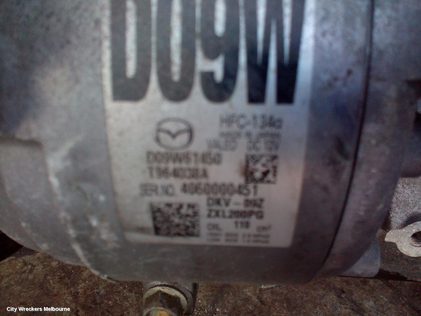 MAZDA 2 A/C COMPRESSOR, DJ/DL, 1.5, PETROL, SKYACTIV-G, 09/2014 - 10/2019