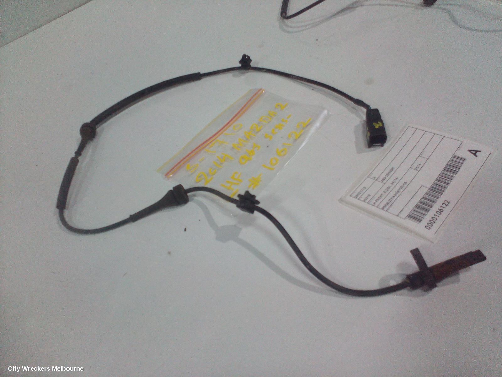 MAZDA 2 ABS SENSOR, LH FRONT, DJ/DL, 09/2014 ONWARDS