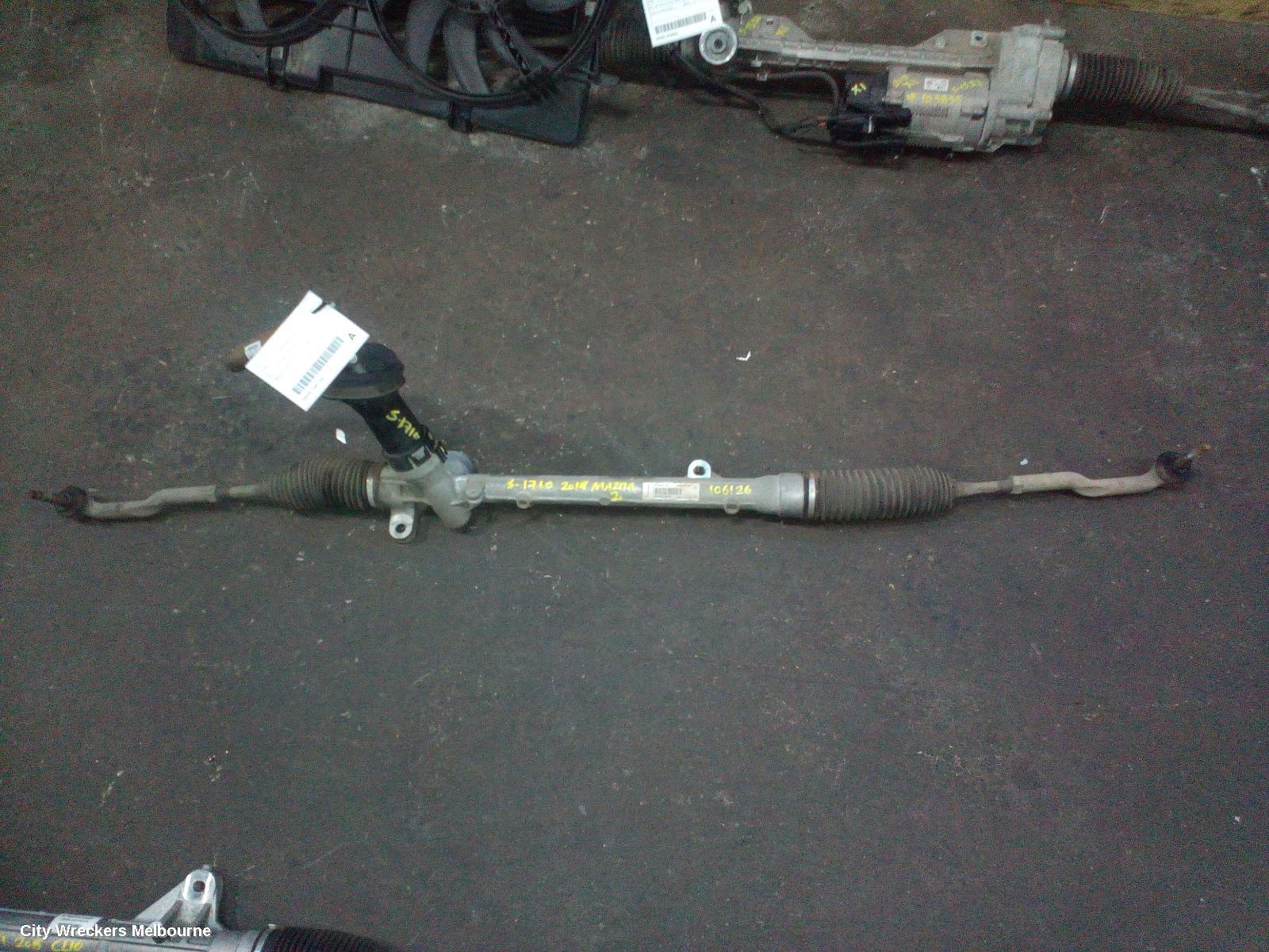 MAZDA 2 STEERING BOX/RACK, DJ/DL, 15IN WHEEL TYPE, 09/2014 ONWARDS