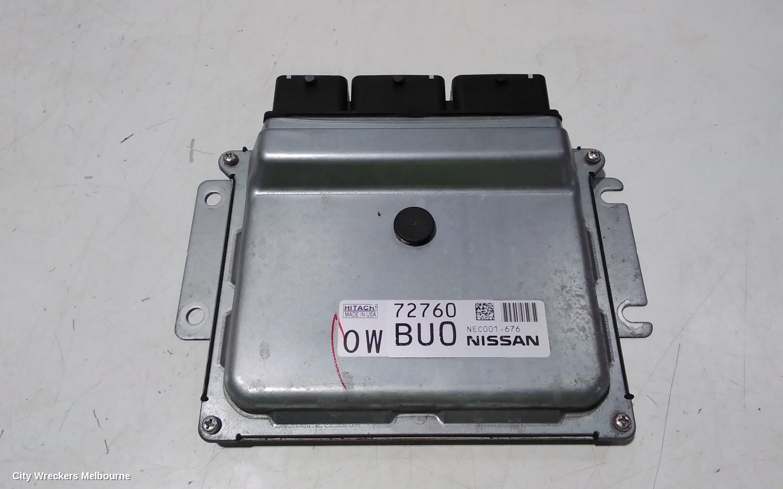 NISSAN PULSAR ECU, ENGINE ECU, ECU ONLY, B17, 12/2012 - 12/2017