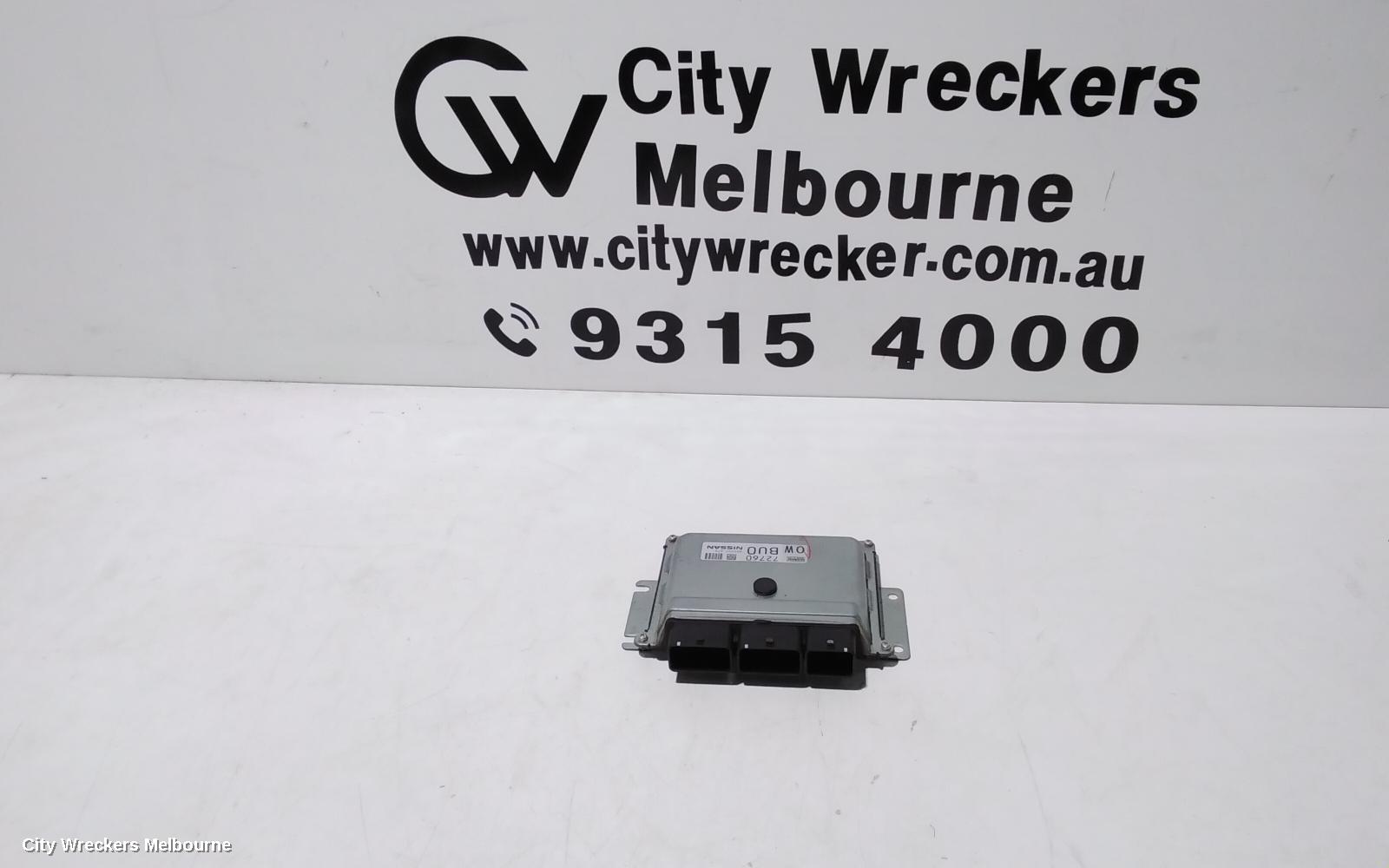 NISSAN PULSAR ECU, ENGINE ECU, ECU ONLY, B17, 12/2012 - 12/2017