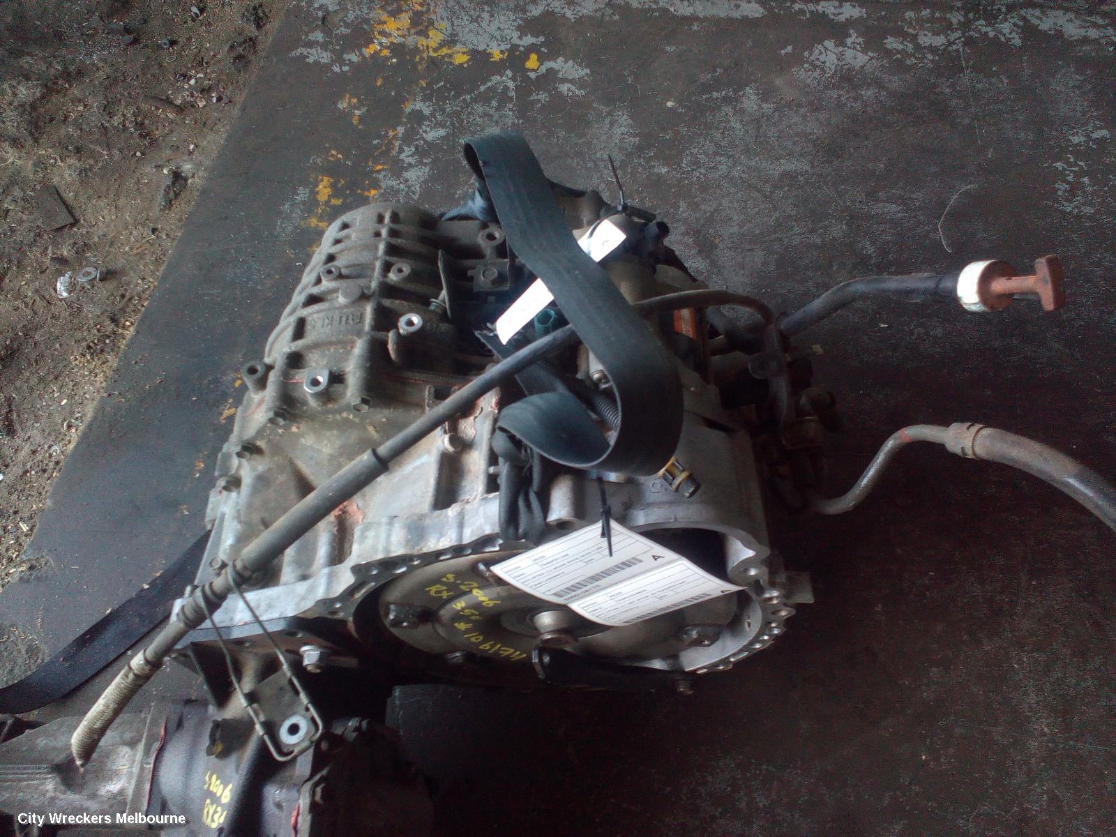 LEXUS RX SERIES TRANS/GEARBOX, AUTO, PETROL, 3.3, 3MZ, MCU3#, NO TRANSFER CASE, RX330, 04/2003 - 11/2005