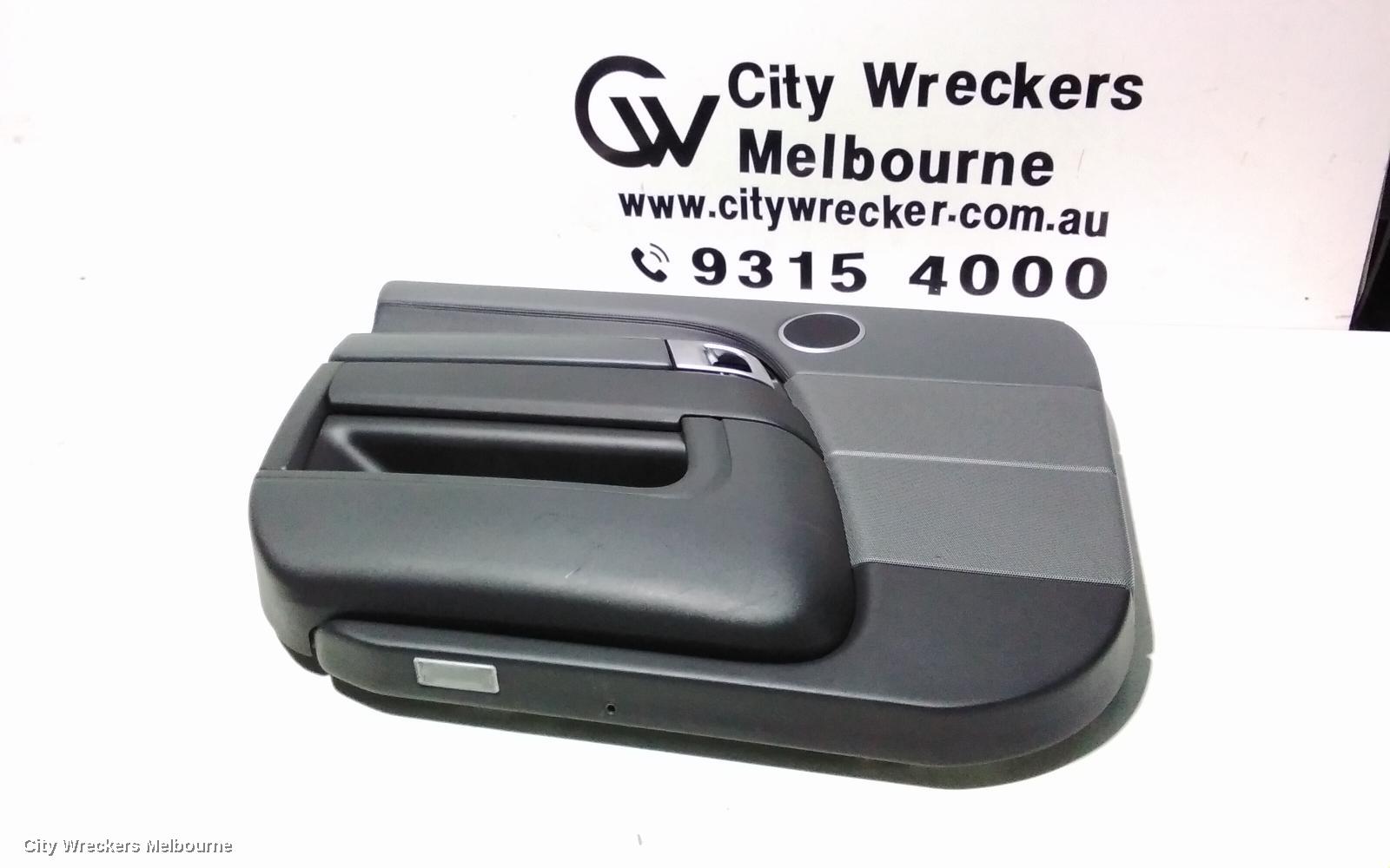 LAND ROVER RANGEROVER SPORT DOOR TRIM, LH FRONT, L494, BLACK, LEATHER, 06/2013 ONWARDS