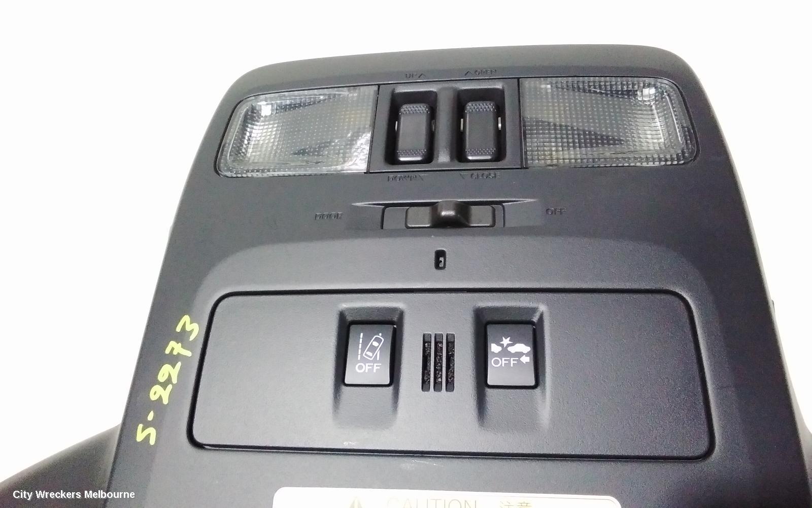 SUBARU WRX COURTESY LIGHT, V1, FRONT, NON SWITCH PANEL TYPE, 03/2014 - 10/2021