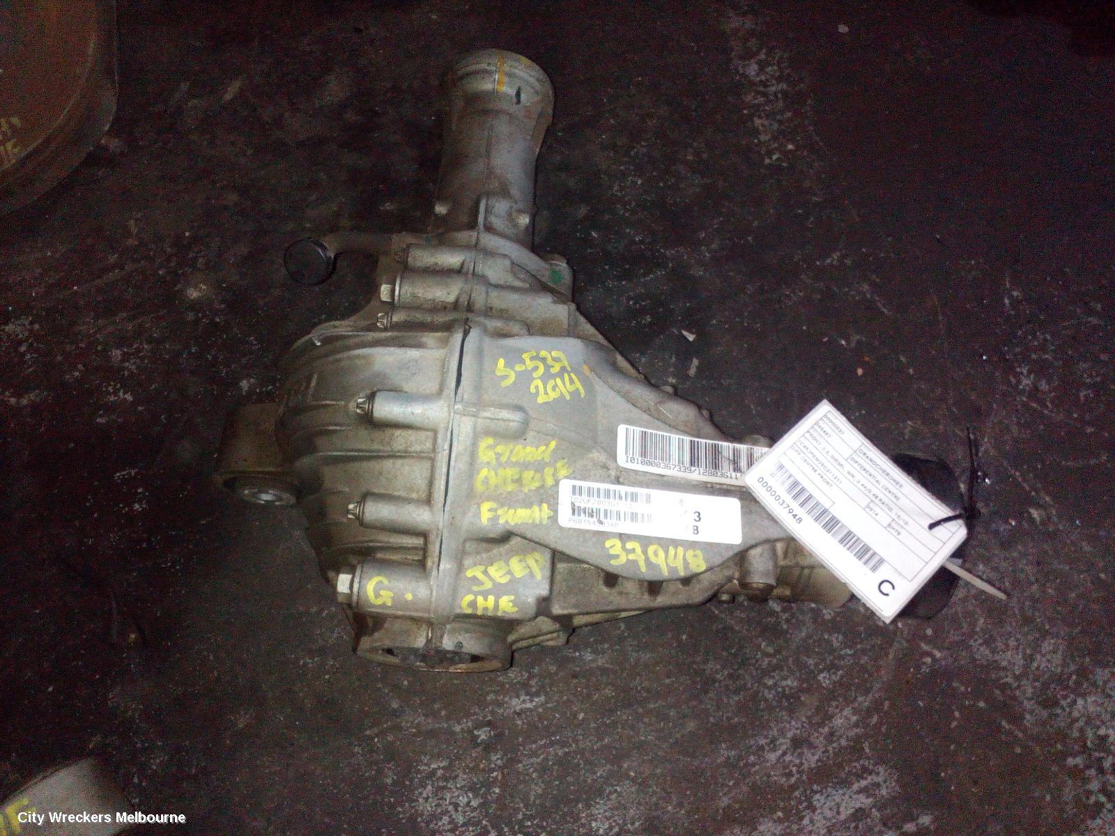 JEEP GRANDCHEROKEE DIFFERENTIAL CENTRE, FRONT, 3.0, DIESEL, WK, 3.44/3.45 RATIO, 10/2010 ONWARDS