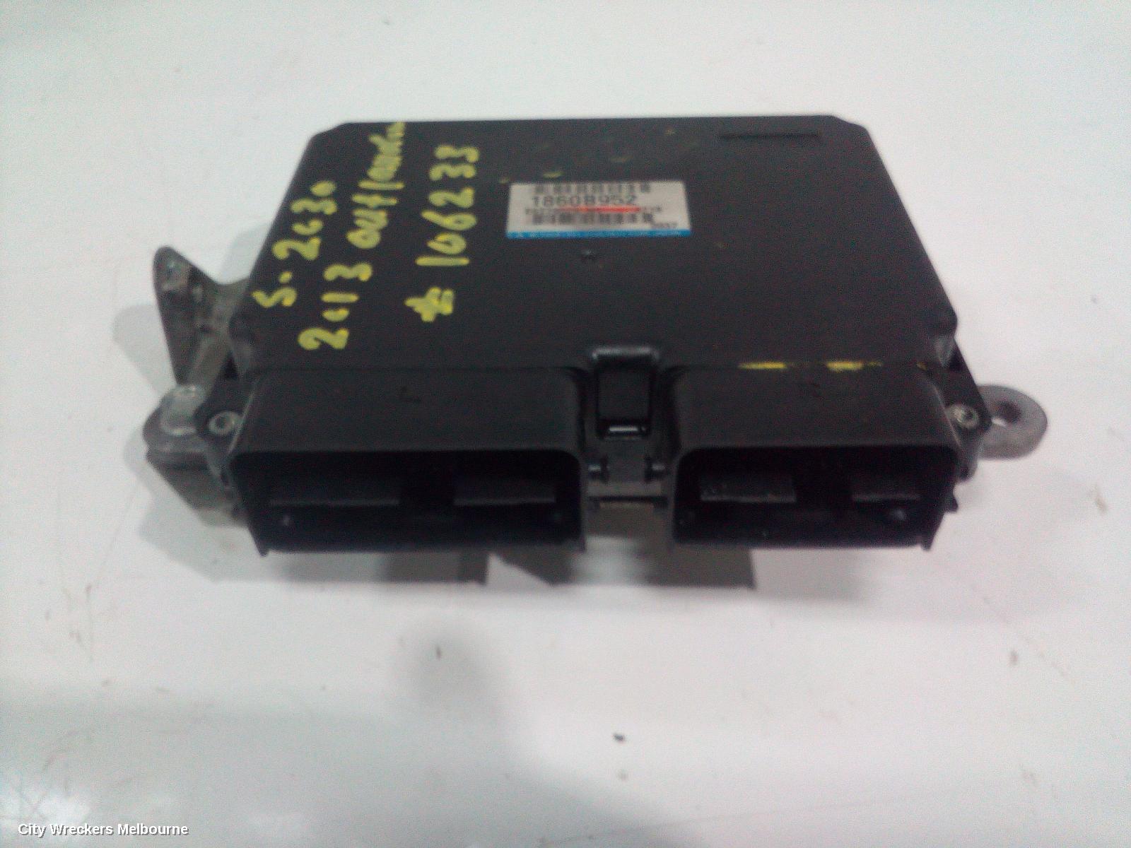 MITSUBISHI OUTLANDER ECU, ENGINE ECU, 2.0, PETROL, AUTO T/M, ECU ONLY, ZJ-ZL, 10/2012 - 07/2021