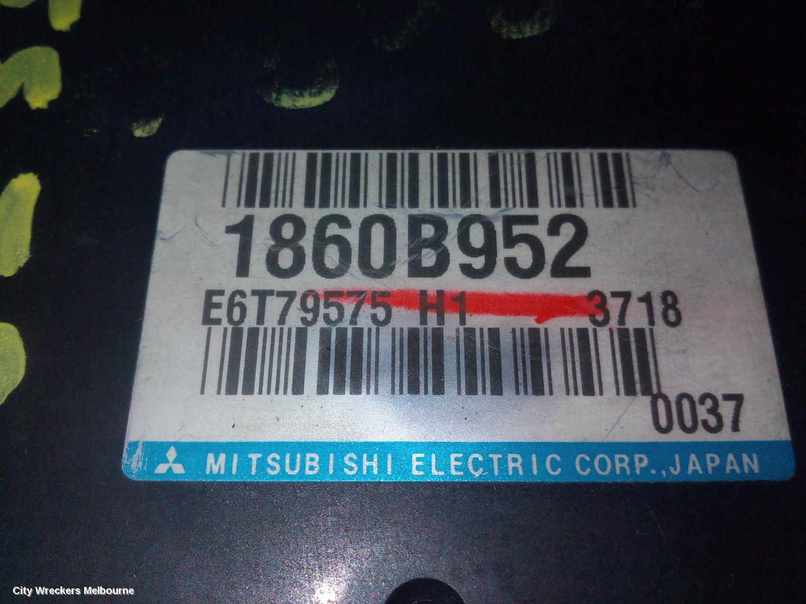 MITSUBISHI OUTLANDER ECU, ENGINE ECU, 2.0, PETROL, AUTO T/M, ECU ONLY, ZJ-ZL, 10/2012 - 07/2021