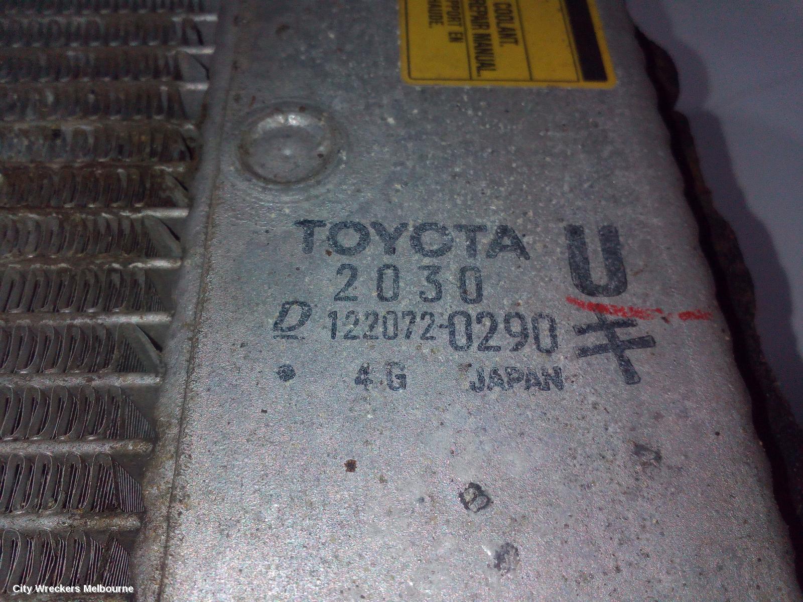 LEXUS RX SERIES RADIATOR, AUTO, 3.3, 3MZ, RX330, MCU3#, 04/2003 - 05/2005
