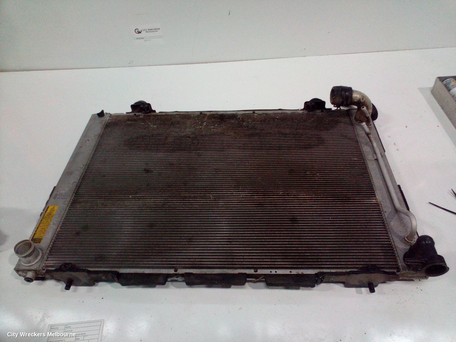 LEXUS RX SERIES RADIATOR, AUTO, 3.3, 3MZ, RX330, MCU3#, 04/2003 - 05/2005