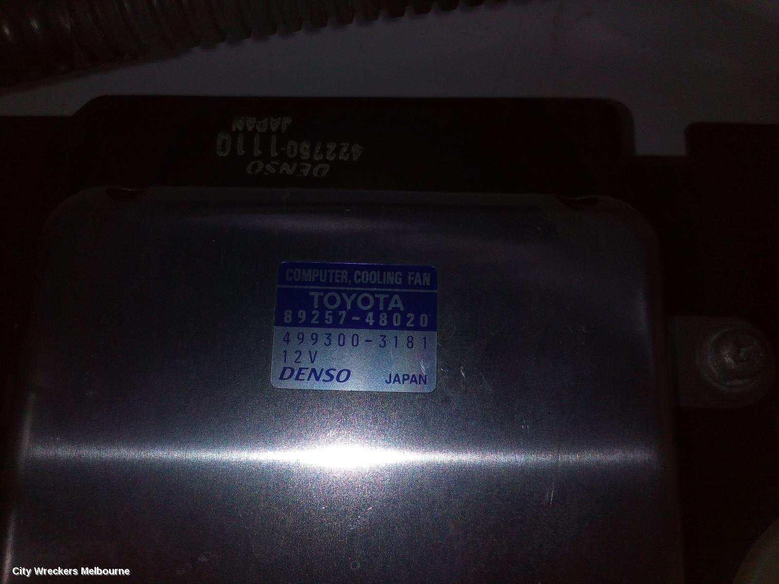 LEXUS RX SERIES FAN, 3.3, 3MZ, MCU3#, RX330, 04/2003 - 11/2005