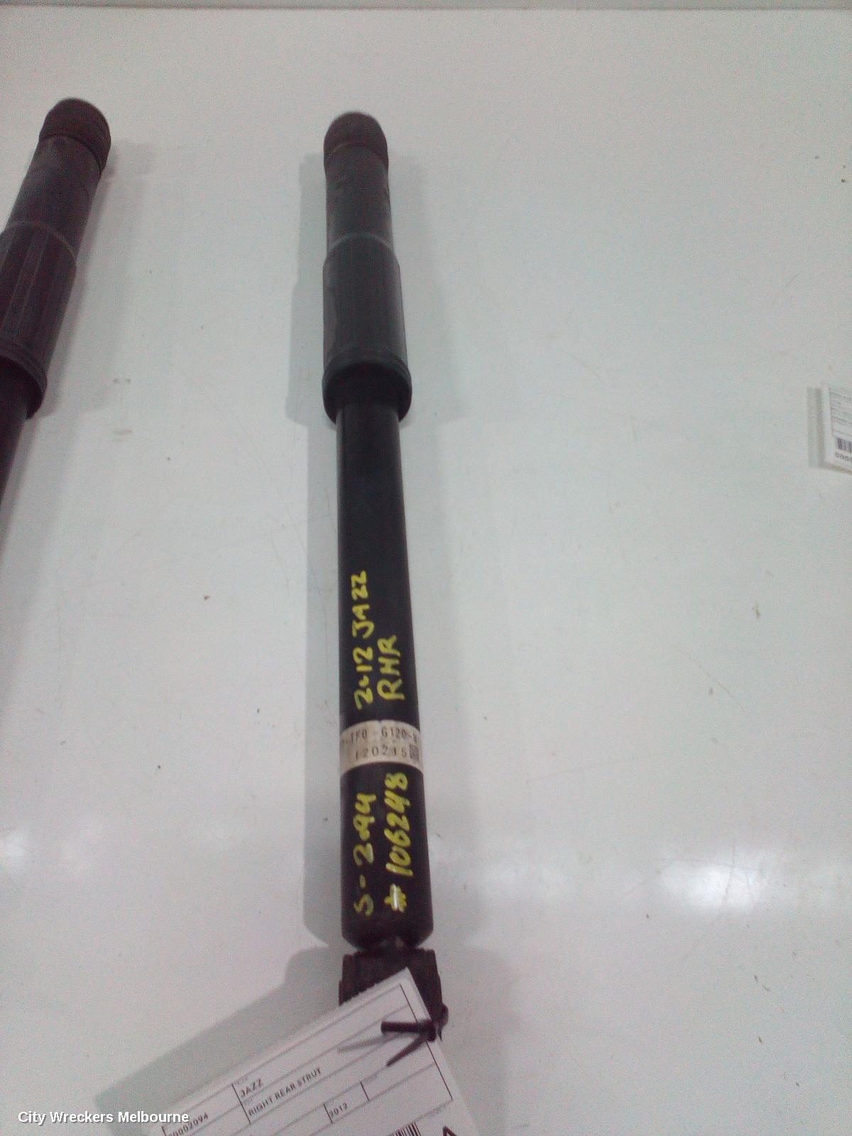 HONDA JAZZ RIGHT REAR STRUT, GE, 08/2008 - 06/2014