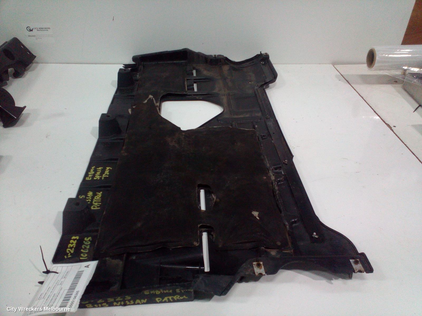 NISSAN PATROL ENGINE COVER, PETROL, 5.6, VK56VD, Y62, 11/2012 ONWARDS