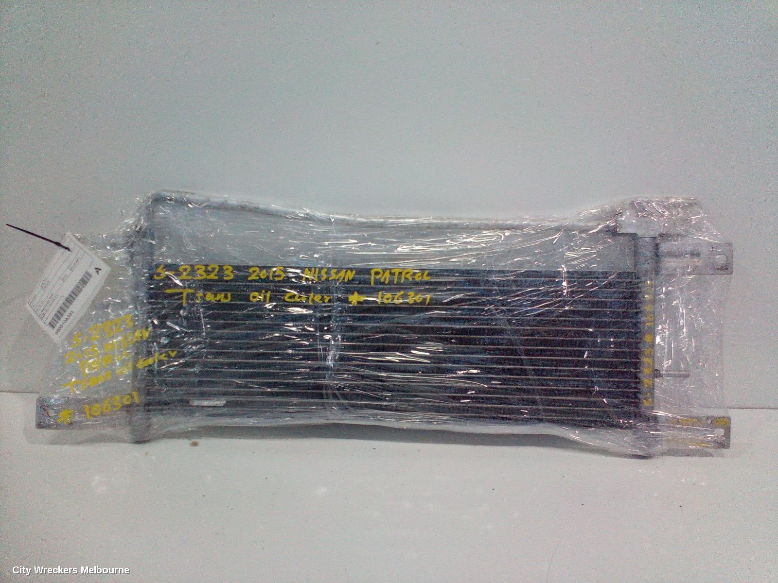 NISSAN PATROL COOLER, Y62, 11/2012 ONWARDS