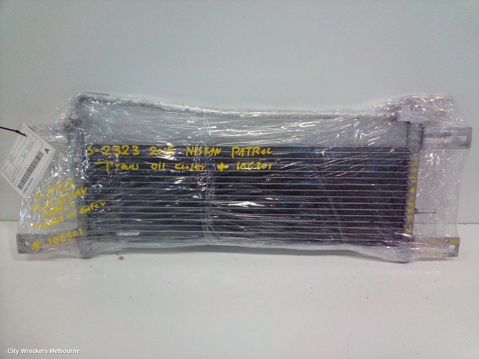 NISSAN PATROL COOLER, Y62, 11/2012 ONWARDS