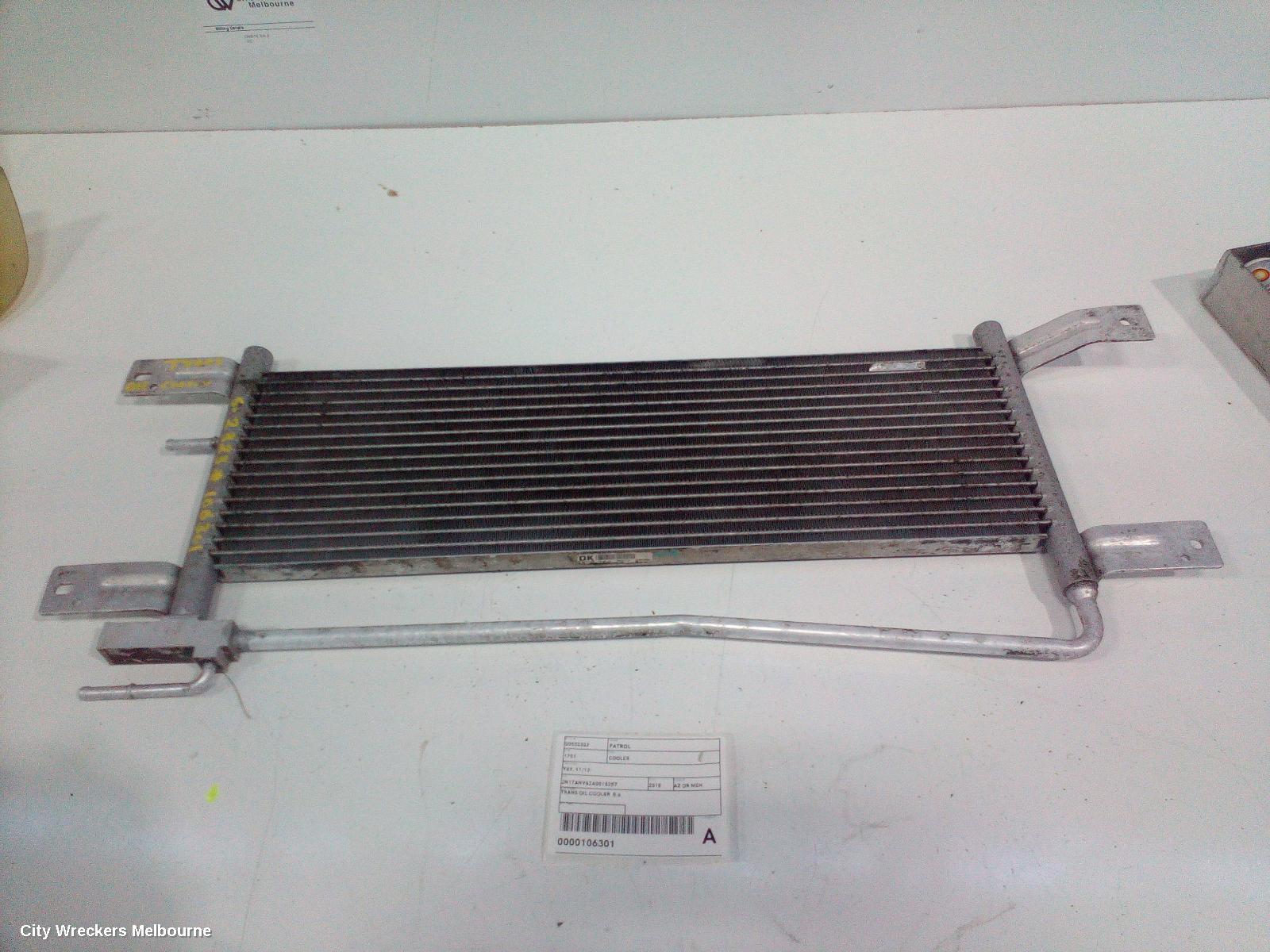 NISSAN PATROL COOLER, Y62, 11/2012 ONWARDS