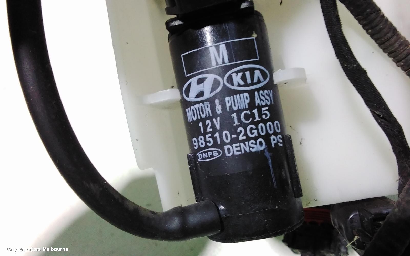HYUNDAI I45 WASHER BOTTLE, WASHER BOTTLE MOTOR, YF, 02/2010 - 04/2014