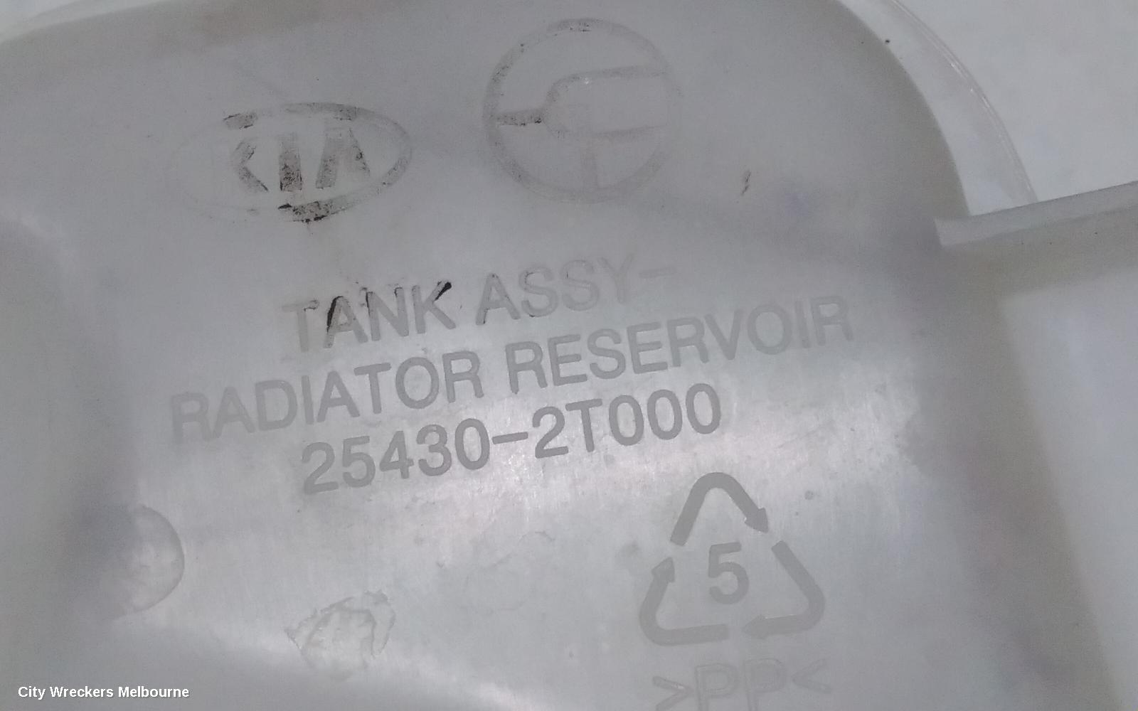 HYUNDAI I45 OVERFLOW BOTTLE, YF, 02/2010 - 04/2014