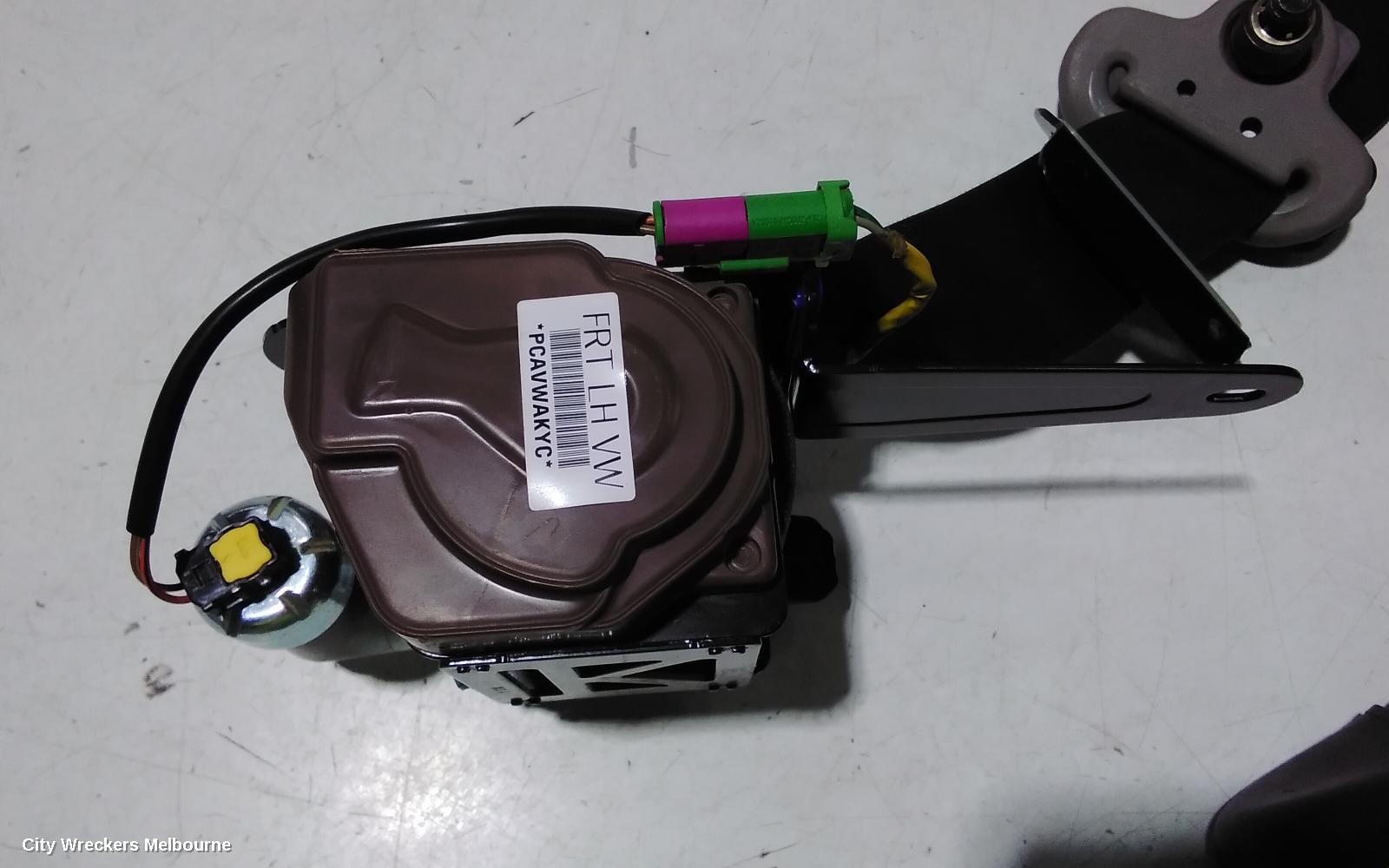 HOLDEN CAPTIVA SEATBELT/STALK, LH FRONT, SEAT BELT STALK ONLY, CG, NON-PRETENSIONER TYPE, 09/2006 - 02/2011