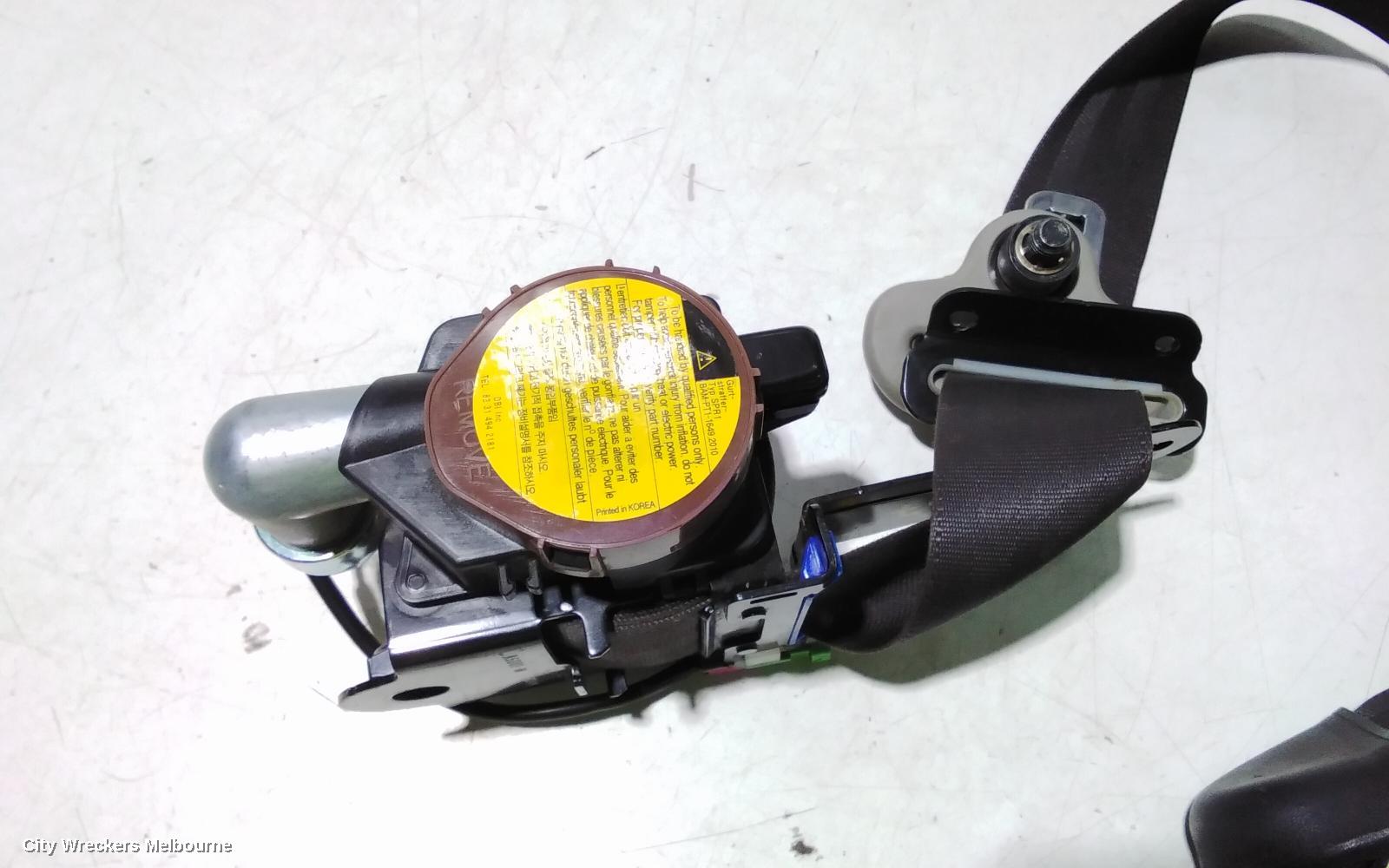 HOLDEN CAPTIVA SEATBELT/STALK, LH FRONT, SEAT BELT STALK ONLY, CG, NON-PRETENSIONER TYPE, 09/2006 - 02/2011