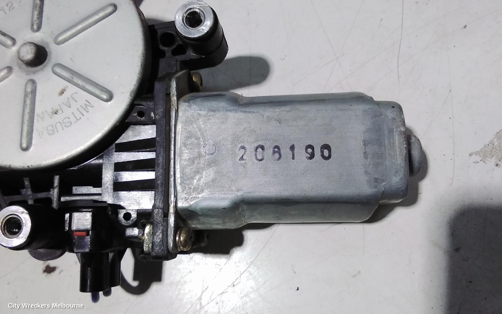 HONDA CIVIC LEFT REAR WND REG/MOTOR, 7TH GEN, POWER, SEDAN, 11/2000 - 12/2005
