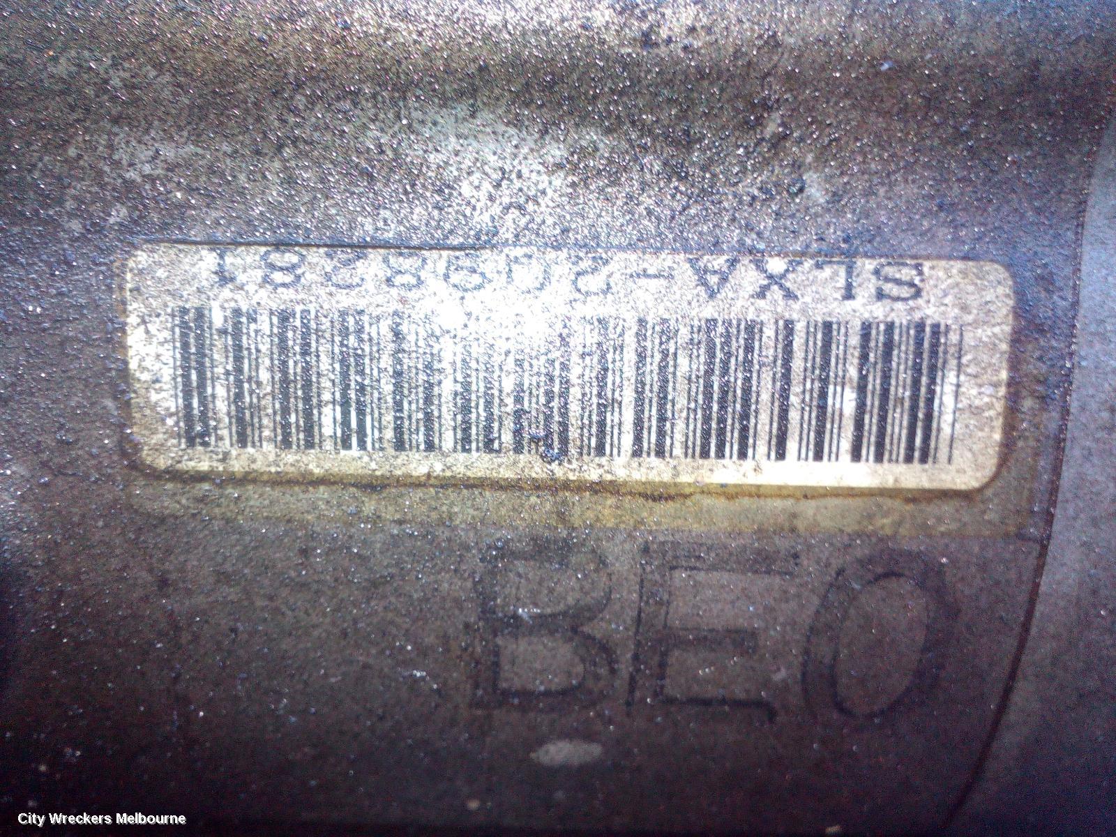 HONDA CIVIC TRANS/GEARBOX, AUTO, PETROL, 1.7, D17Z, SLXA2 TYPE, SEDAN, 7TH GEN (6TH VIN = 1), 11/2000 - 12/2005