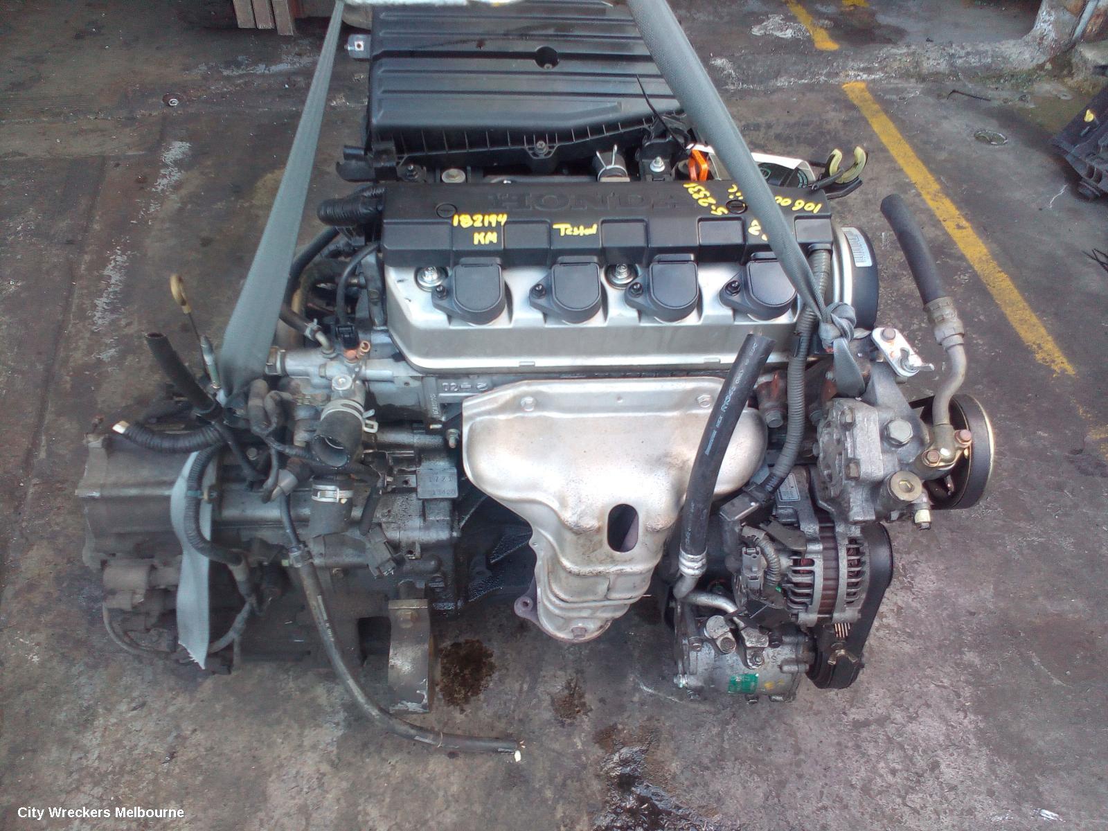 HONDA CIVIC TRANS/GEARBOX, AUTO, PETROL, 1.7, D17Z, SLXA2 TYPE, SEDAN, 7TH GEN (6TH VIN = 1), 11/2000 - 12/2005