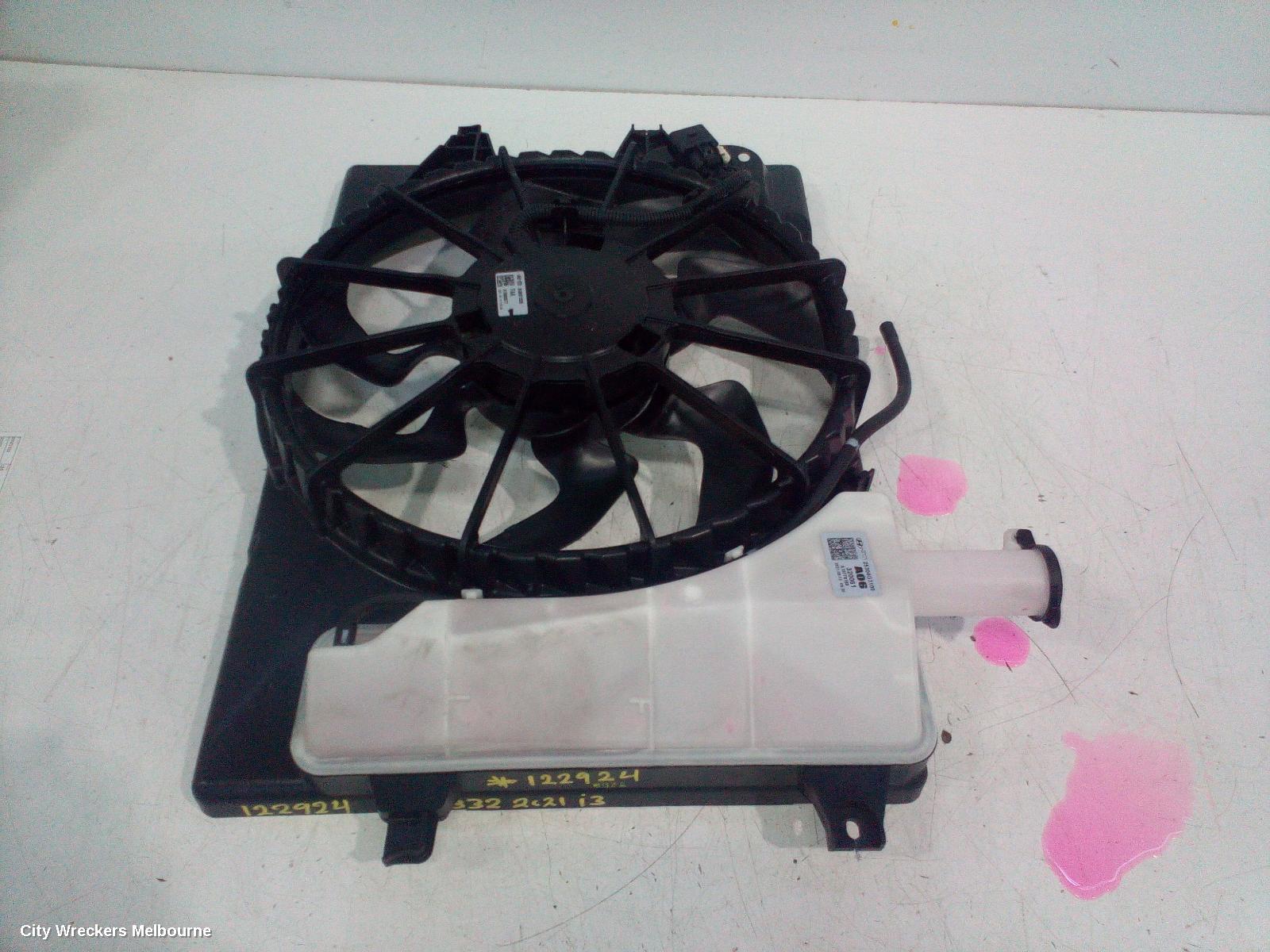 HYUNDAI I30 FAN, RADIATOR FAN ASSY, 2.0, G4NC, PETROL, PD, HATCH (S. KOREA VIN KMHH), 03/2017 ONWARDS