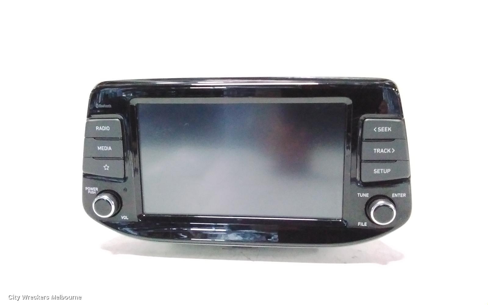 HYUNDAI I30 RADIO/CD/DVD/SAT/TV, HEAD UNIT & DISPLAY, 8 IN, NON SAT NAV/STANDARD AUDIO TYPE, (S. KOREA VIN KMHH), PD, HATCH, 08/2020 ONWARDS