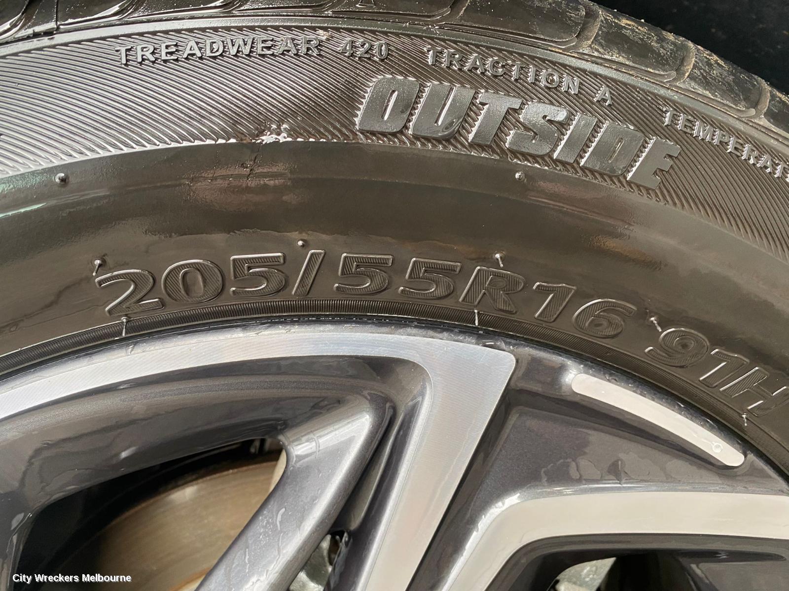 HYUNDAI I30 WHEEL STANDARD/STEEL, SPACE SAVER SPARE, PD, (S. KOREA-VIN KMHH), 10/2018 ONWARDS