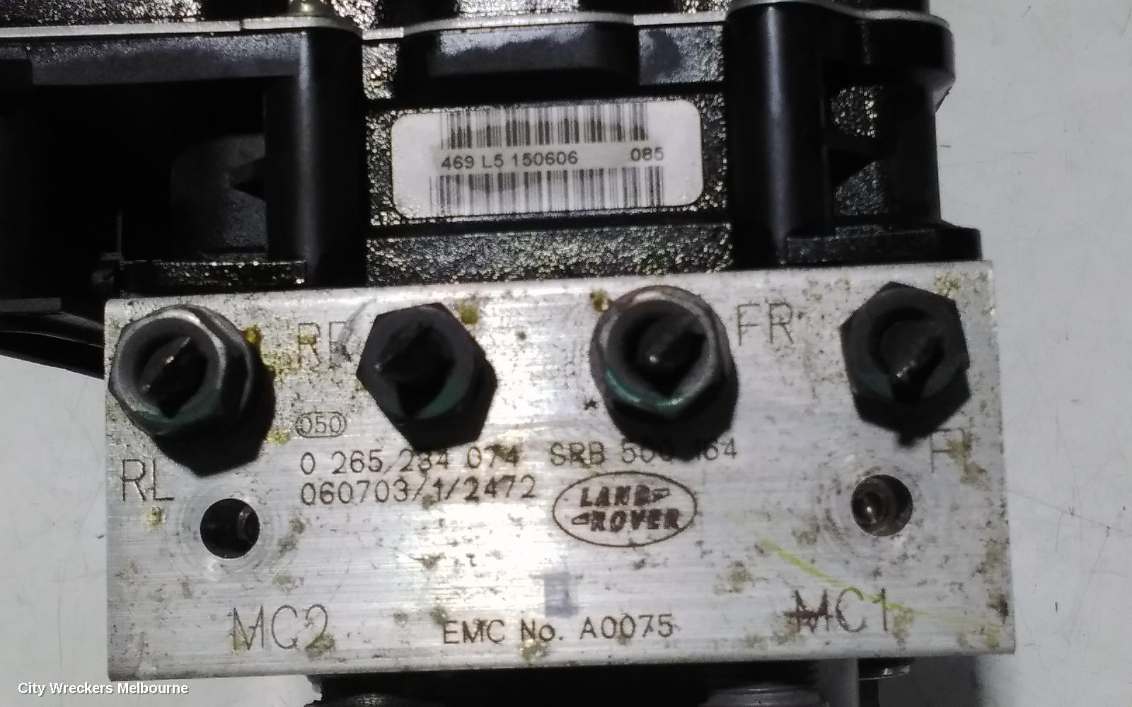 LAND ROVER RANGEROVER SPORT ABS PUMP/MODULATOR, L320, 08/2005 - 12/2013