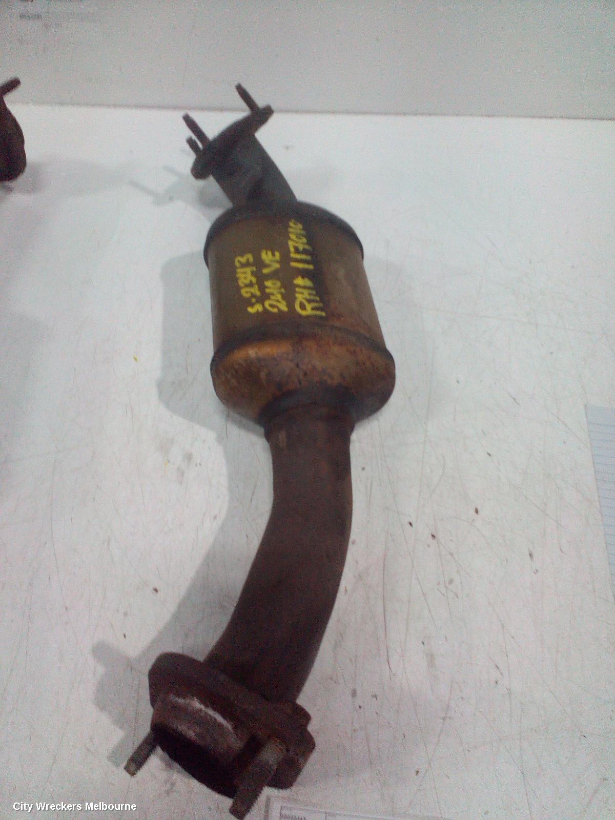HOLDEN COMMODORE CATALYTIC CONVERTER, UNDER CAR-CAT TYPE, 3.6, LLT, NON SENSOR TYPE, LH SIDE, VE, 08/2009 - 04/2013