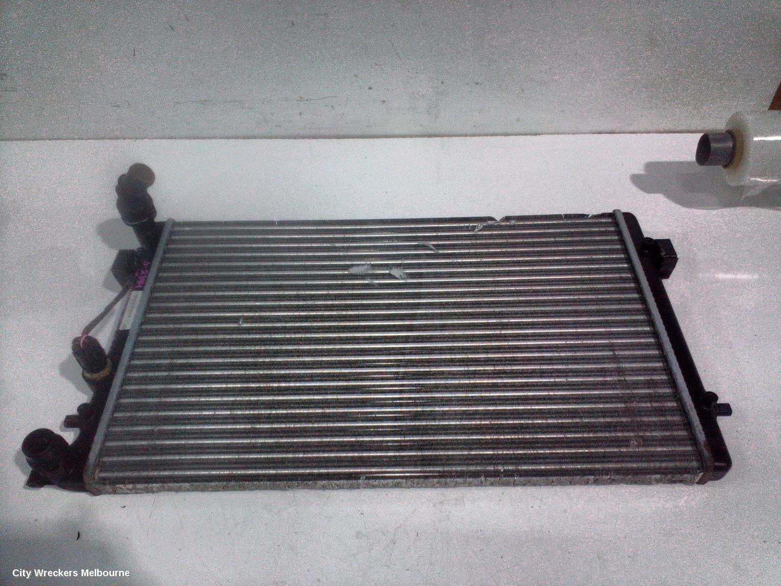 VOLKSWAGEN GOLF RADIATOR, MANUAL T/M, GEN 4, 09/1998 - 04/2004 (AUS ONLY)
