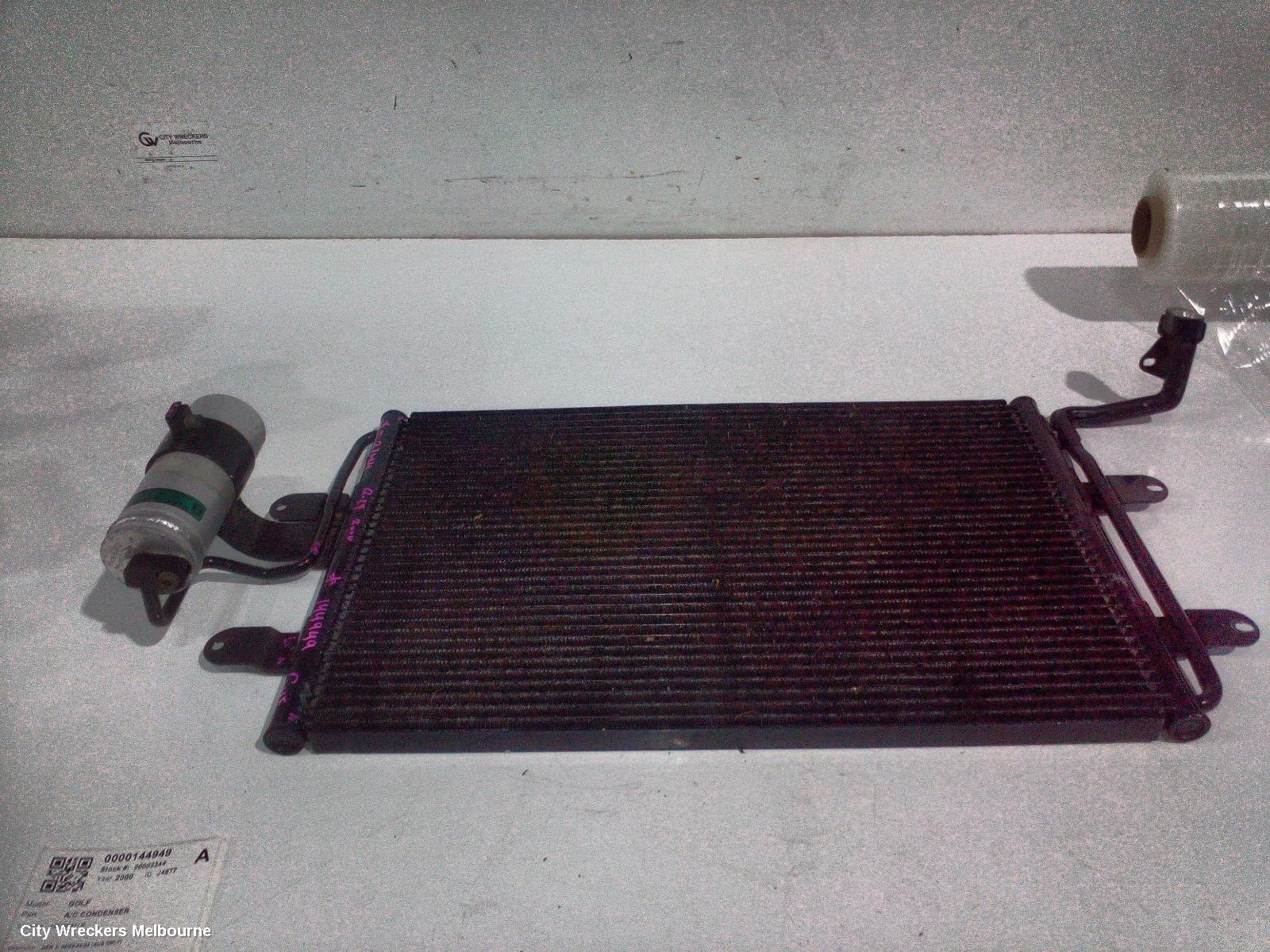 VOLKSWAGEN GOLF A/C CONDENSER, GEN 4, 09/1998 - 06/2004 (AUS ONLY)