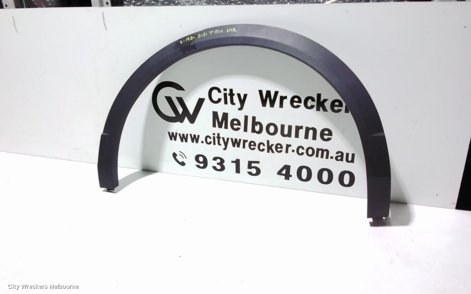 VOLKSWAGEN T-ROC WHEEL ARCH FLARE, A1, LH REAR, 03/2020 ONWARDS