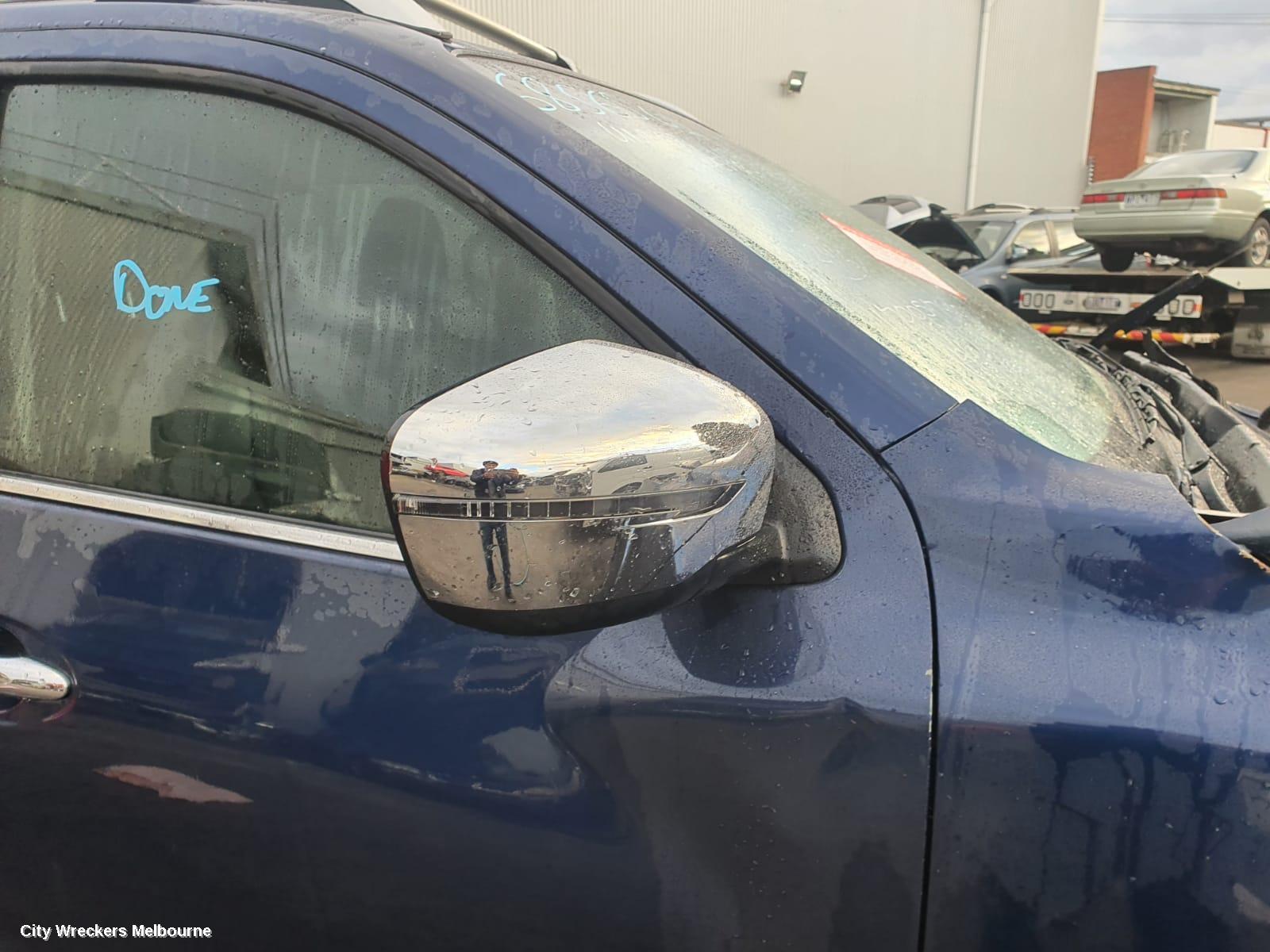 NISSAN NAVARA DOOR HANDLE, NP300, OUTER, RH FRONT, CHROME, 05/2015 ONWARDS