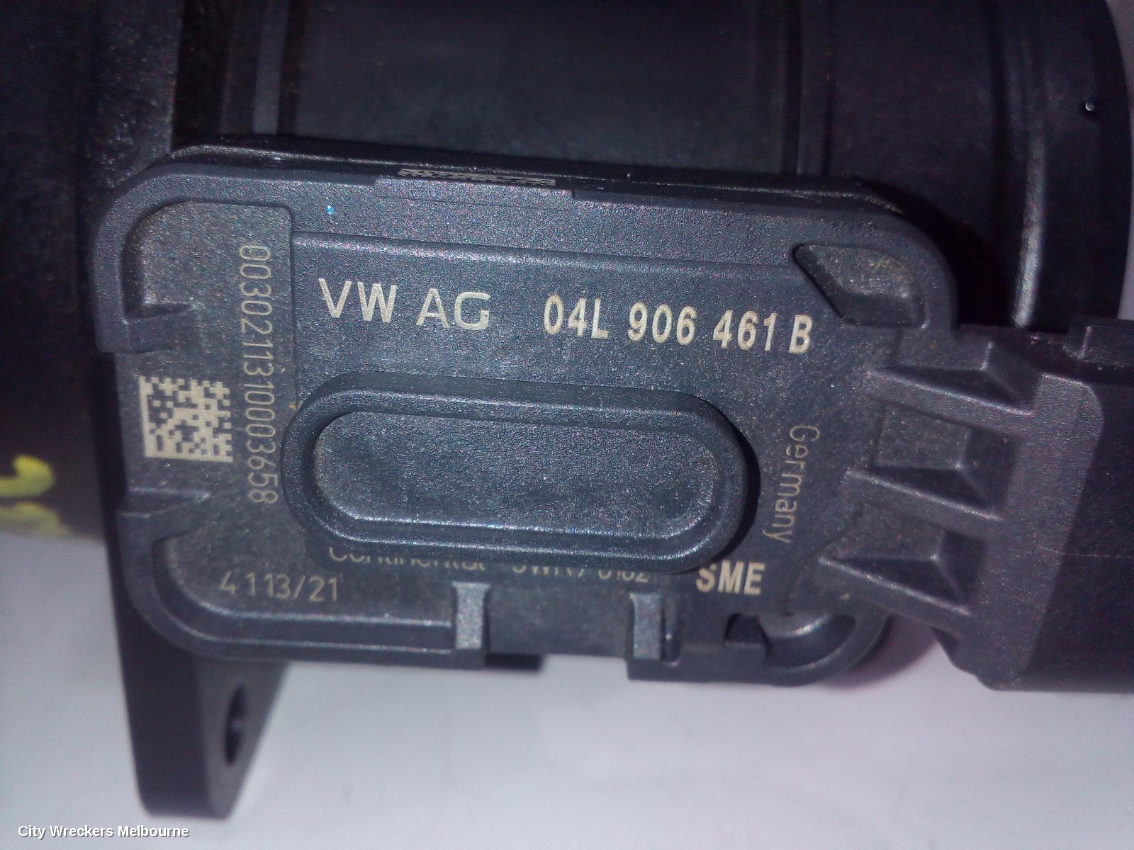 VOLKSWAGEN T-ROC AIR FLOW METER, PETROL, 2.0, A1, 03/2020 ONWARDS