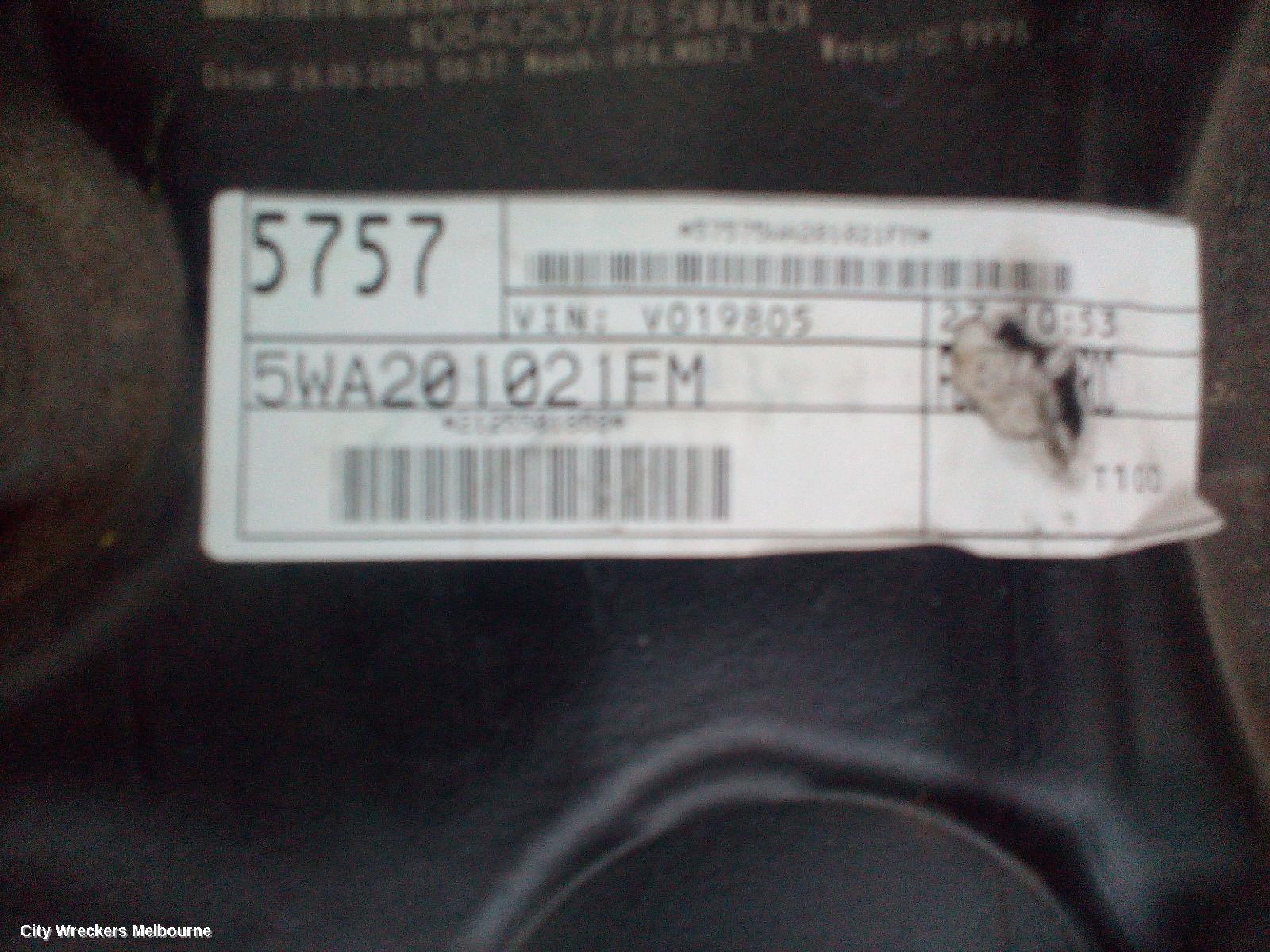 VOLKSWAGEN T-ROC FUEL TANK, PETROL, 03/2020 ONWARDS
