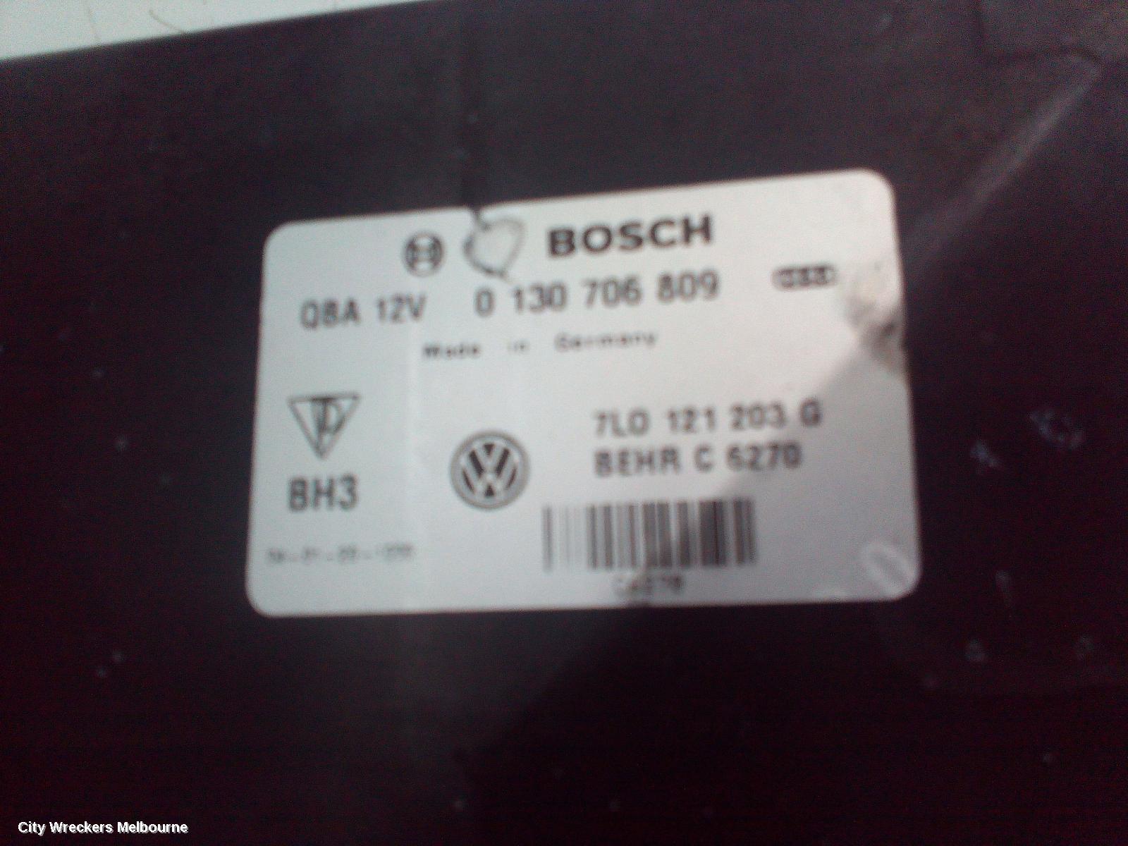PORSCHE CAYENNE FAN, DOUBLE FAN ASSY, PETROL, 9PA, 06/2003 - 06/2010