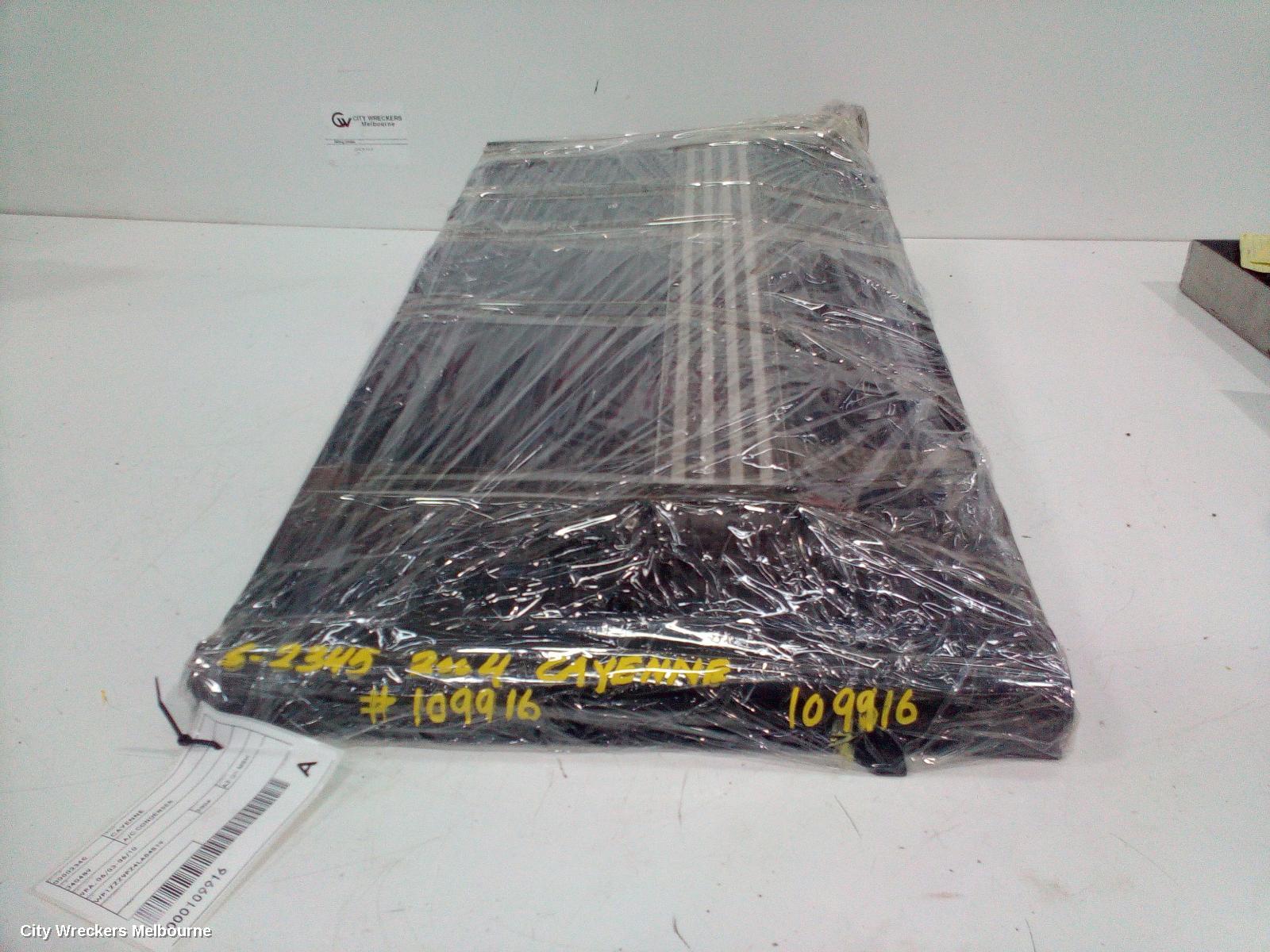 PORSCHE CAYENNE A/C CONDENSER, 9PA, 06/2003 - 06/2010