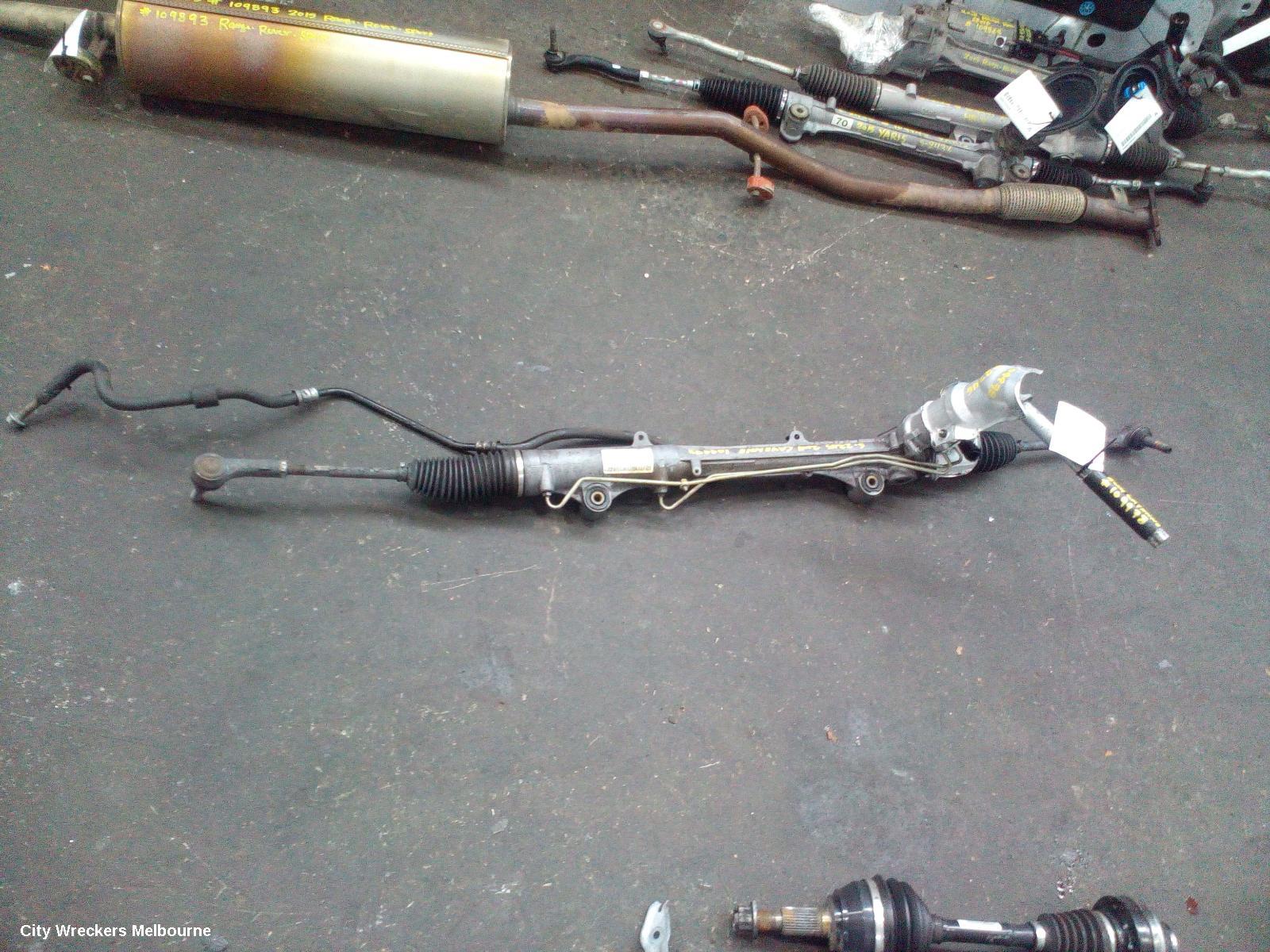 PORSCHE CAYENNE STEERING BOX/RACK, 9PA, SERVOTRONIC TYPE (W/ SWITCH), 06/2003 - 06/2010