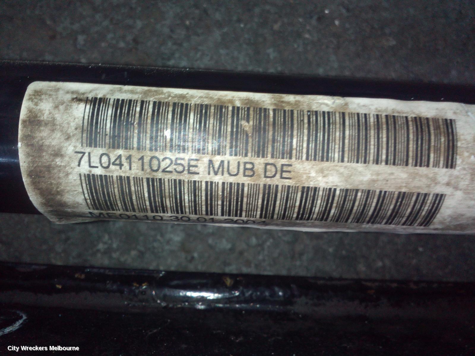 PORSCHE CAYENNE FRT XMEMBER/CRADLE, 9PA, 07/2003 - 05/2010