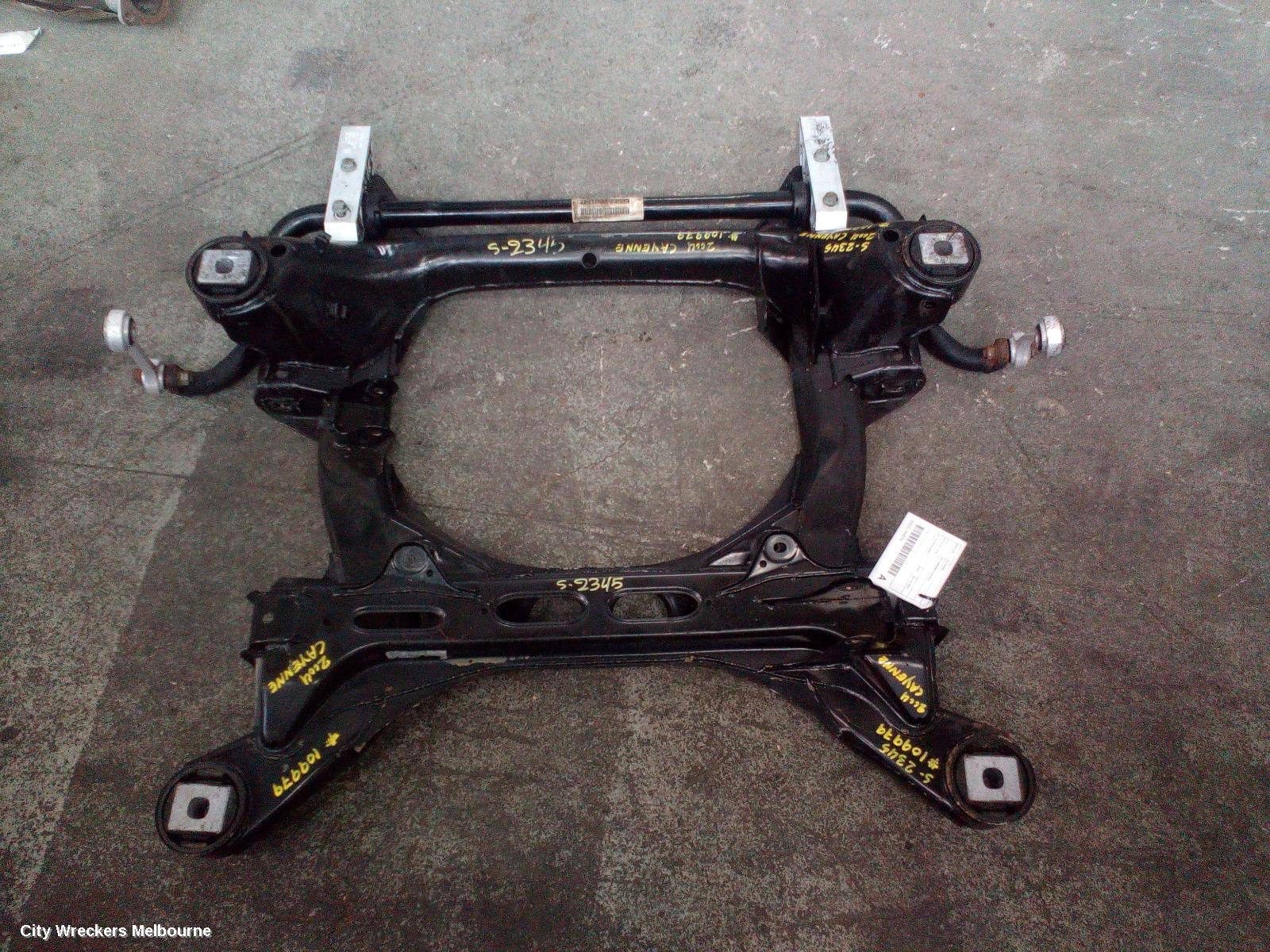 PORSCHE CAYENNE FRT XMEMBER/CRADLE, 9PA, 07/2003 - 05/2010