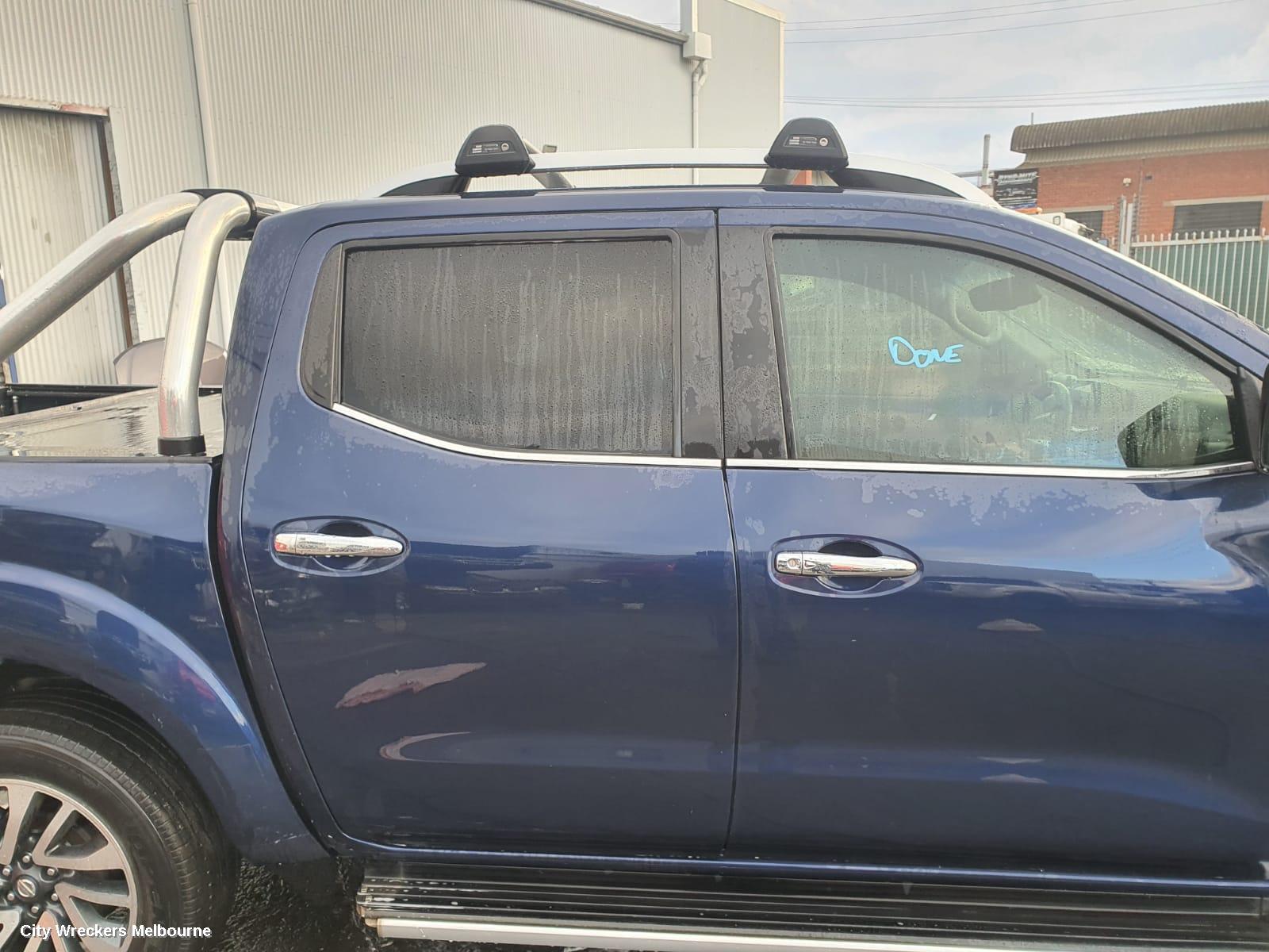 NISSAN NAVARA DOOR HANDLE, NP300, OUTER, RH FRONT, CHROME, 05/2015 ONWARDS