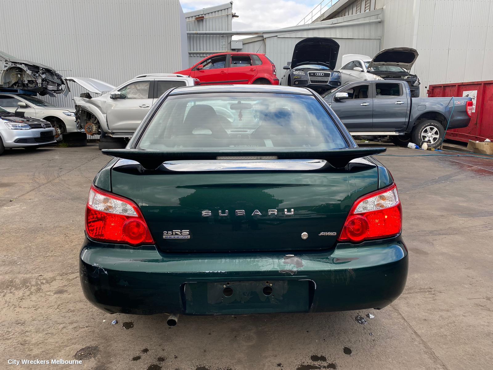 SUBARU IMPREZA A/C CONDENSER, 11/2002 - 04/2007