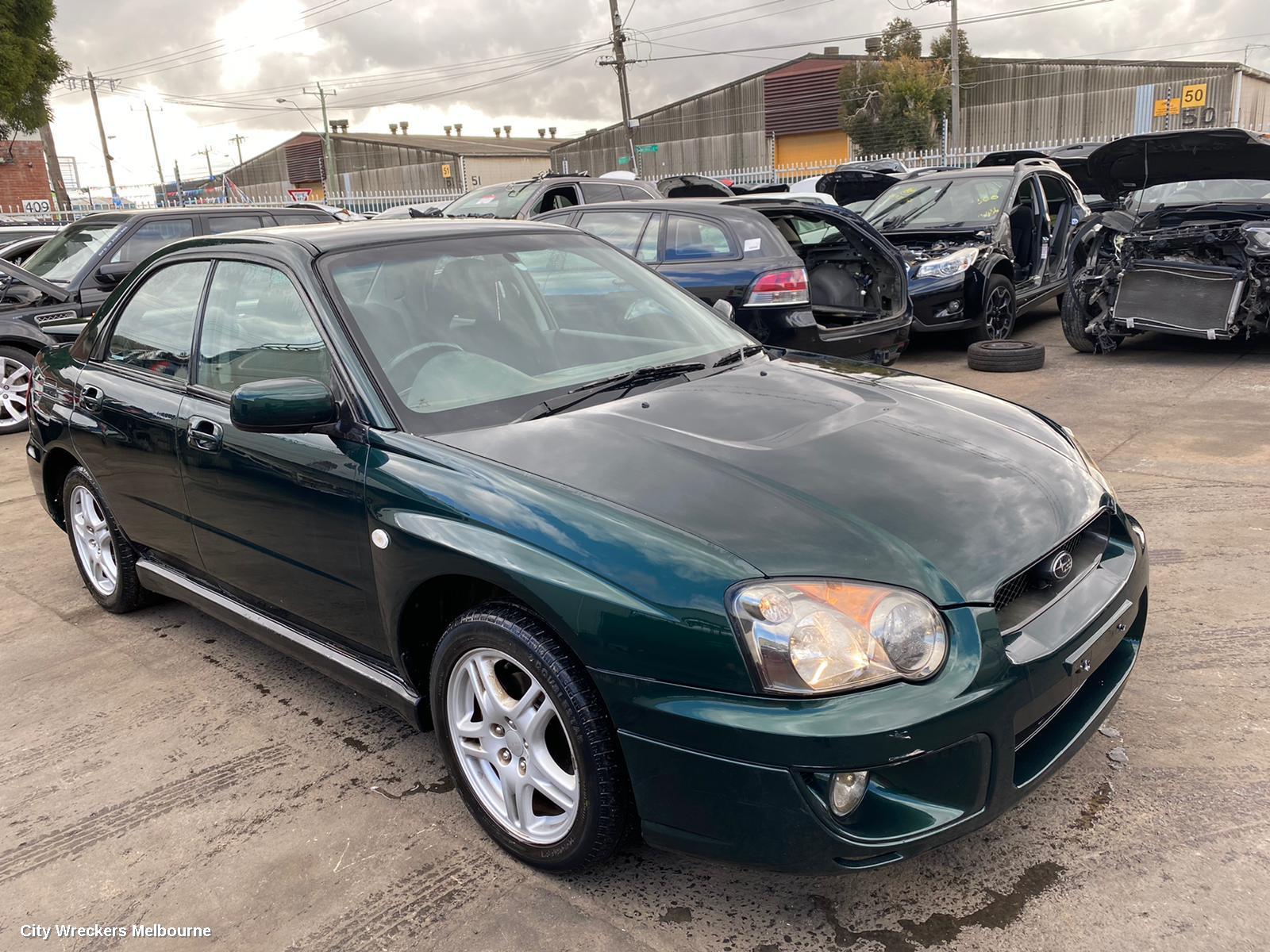 SUBARU IMPREZA A/C CONDENSER, 11/2002 - 04/2007