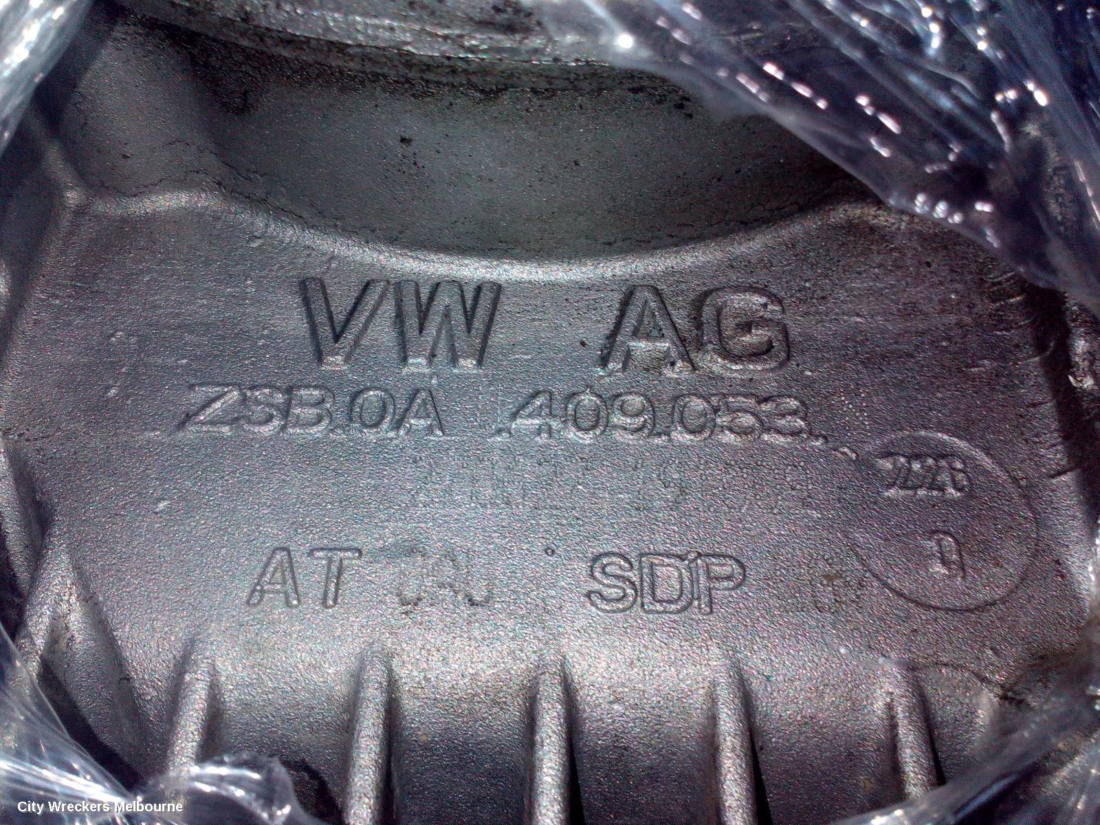 VOLKSWAGEN TIGUAN TRANSFER CASE, AUTO, DIESEL/PETROL, 2.0, AQ450, 6 SPEED, 5N, 05/2008 - 08/2016